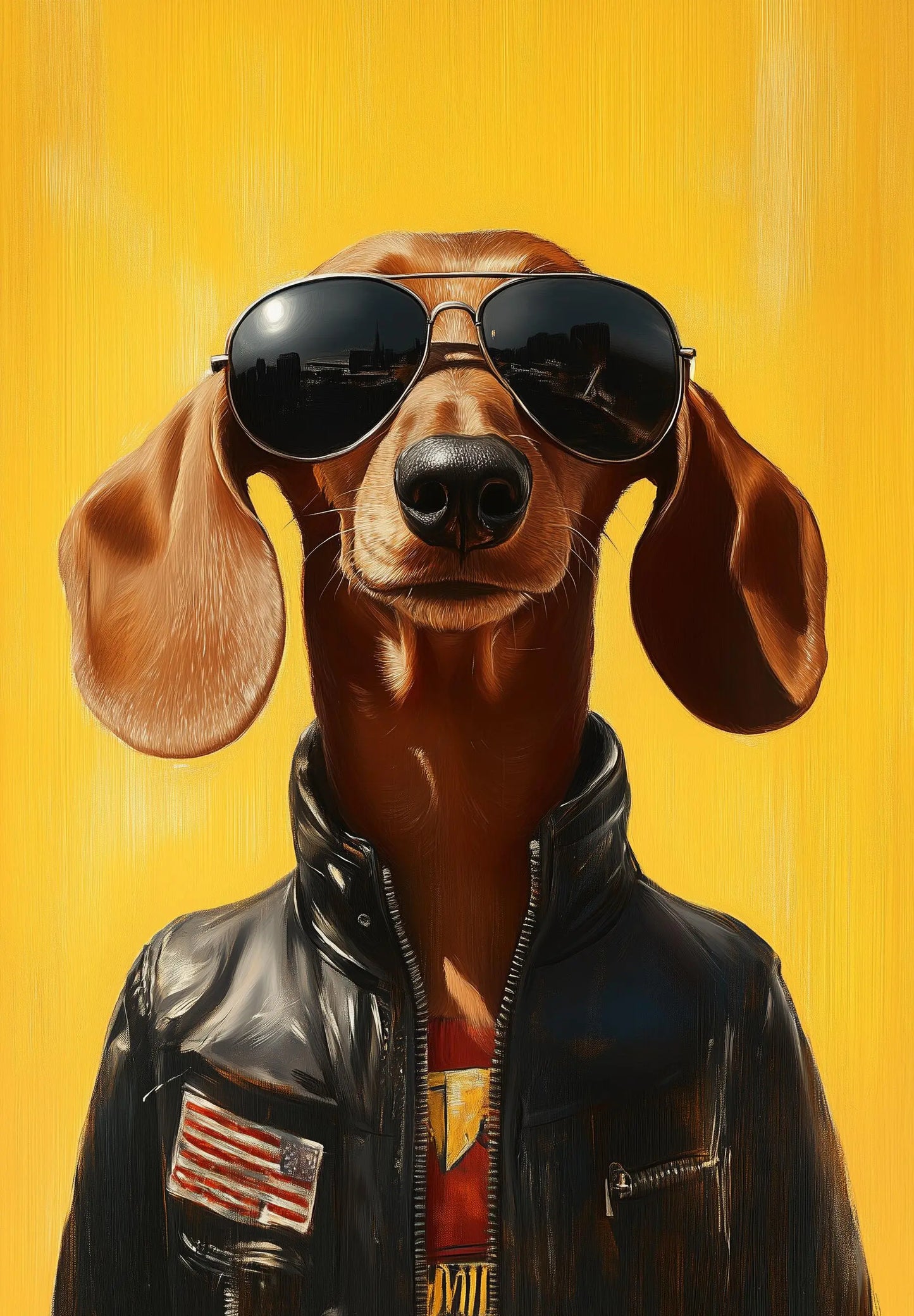 Funny Animal Wall Art - Printed in the UK Premium Quality - A4 A3 A2 - Festival Merch