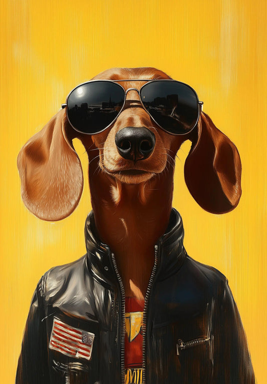 Funny Animal Wall Art - Printed in the UK Premium Quality - A4 A3 A2 - Festival Merch
