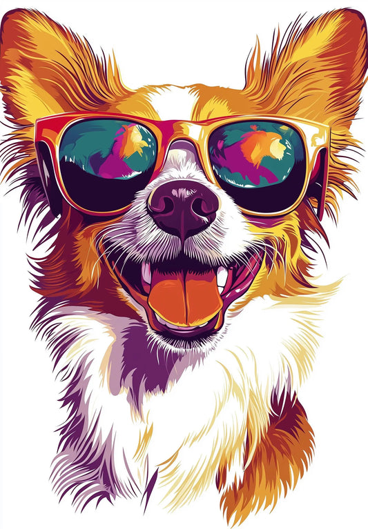 Funny Animal Wall Art - Printed in the UK Premium Quality - A4 A3 A2 - Festival Merch