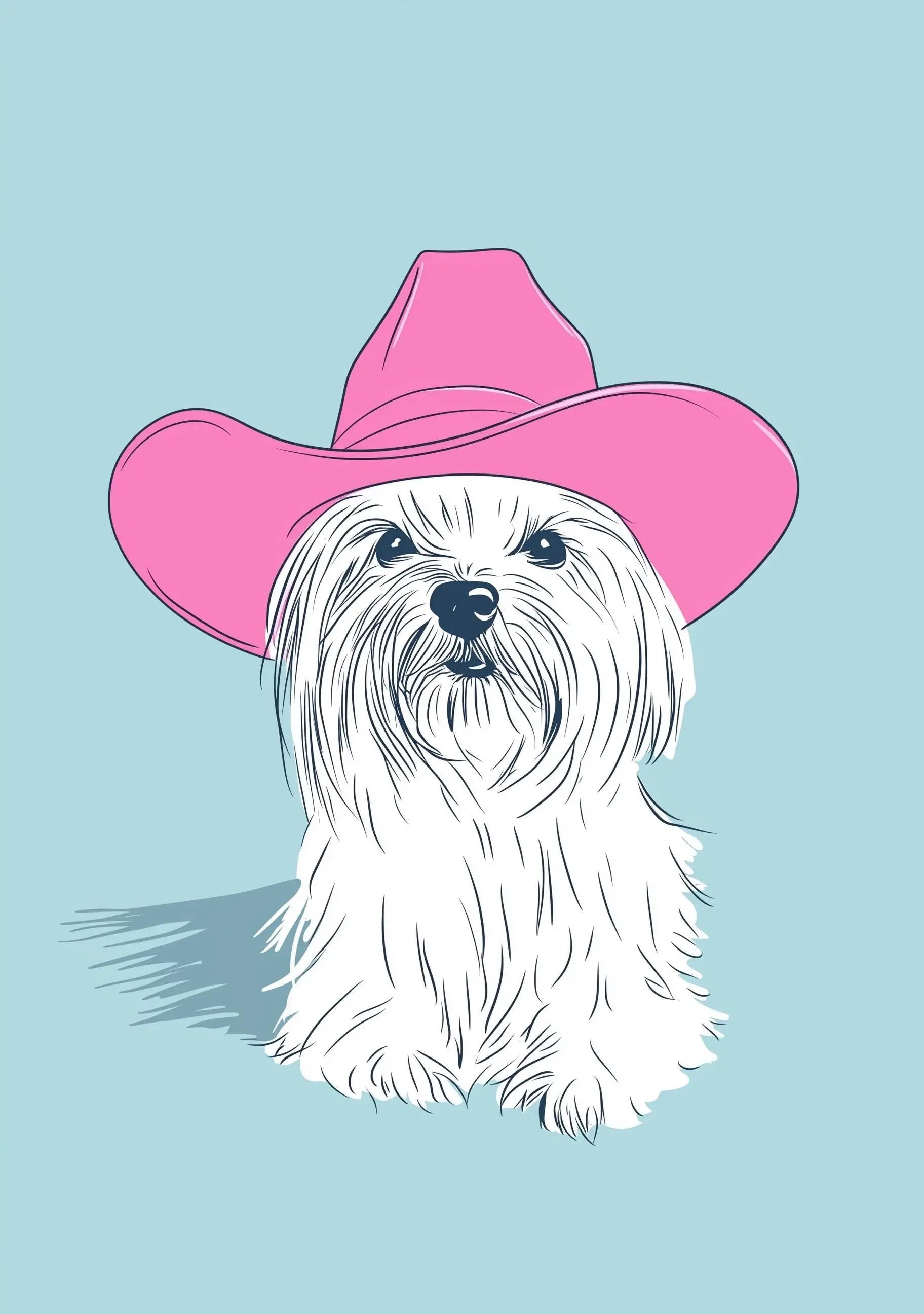 Funny Animal Wall Art - Printed in the UK Premium Quality - A4 A3 A2 - Festival Merch