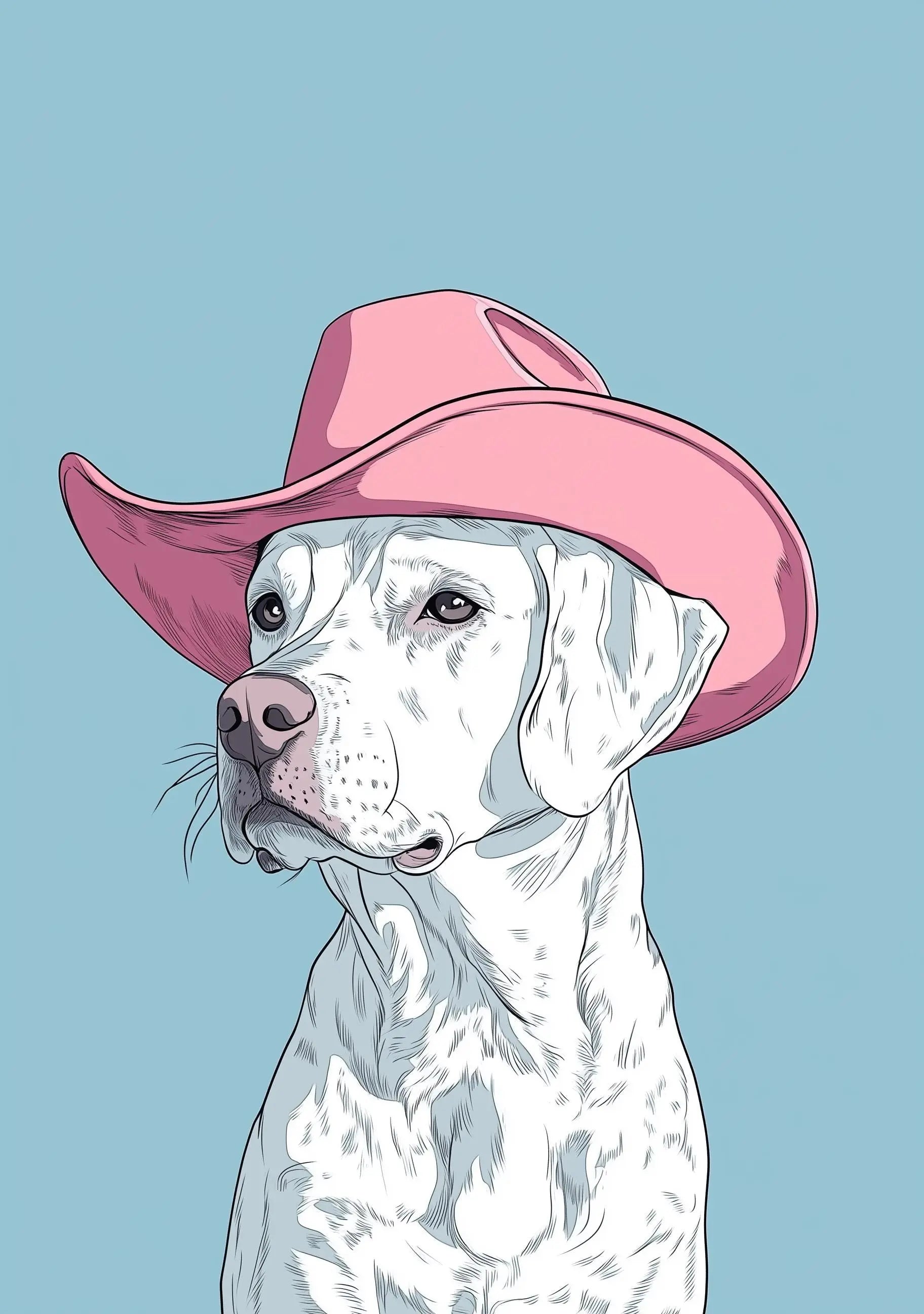 Funny Animal Wall Art - Printed in the UK Premium Quality - A4 A3 A2 - Festival Merch