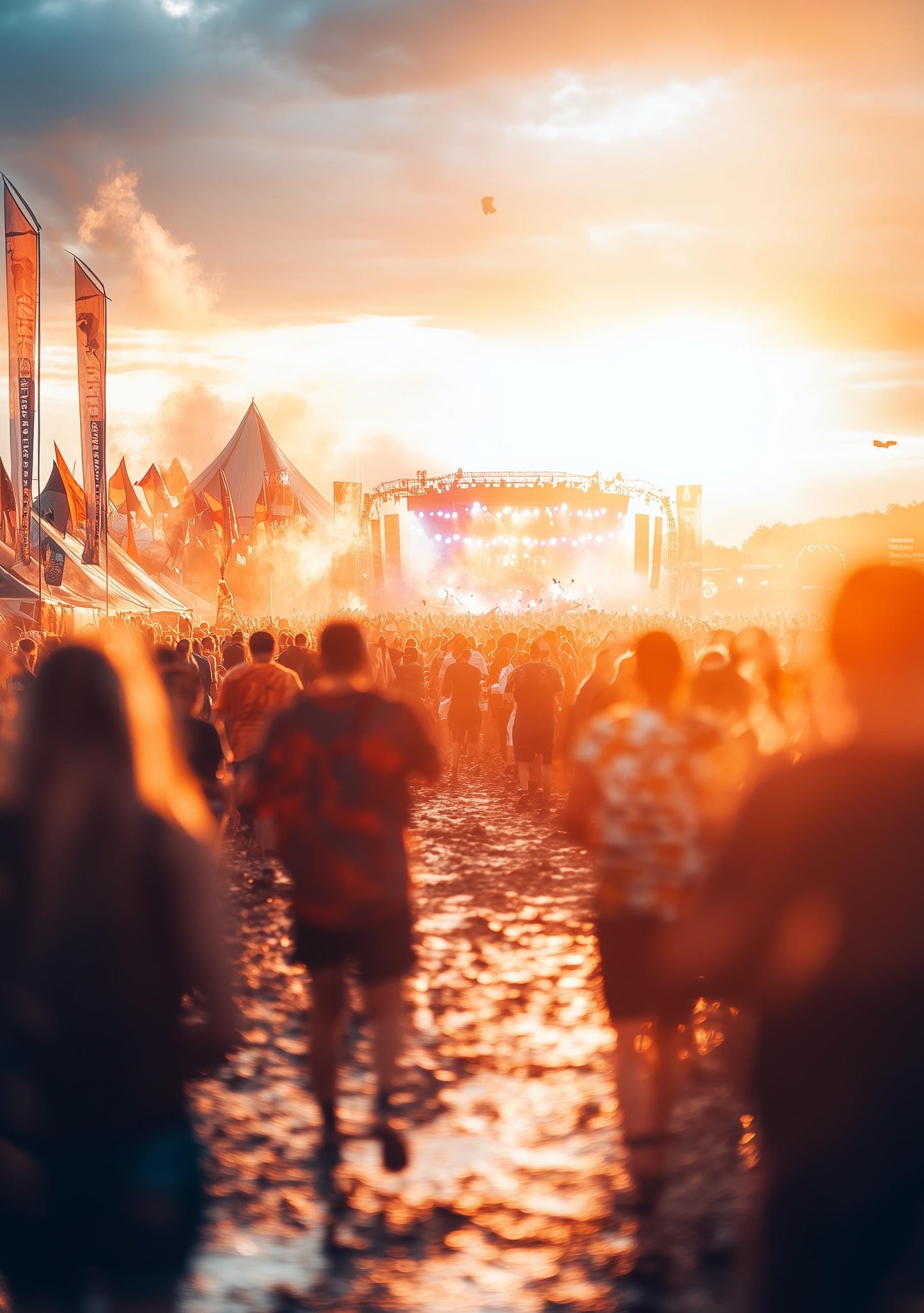 Personalisable Music Festival Print (Unofficial) - A4 A3 A2 - Music Festival Poster - Festival Merch