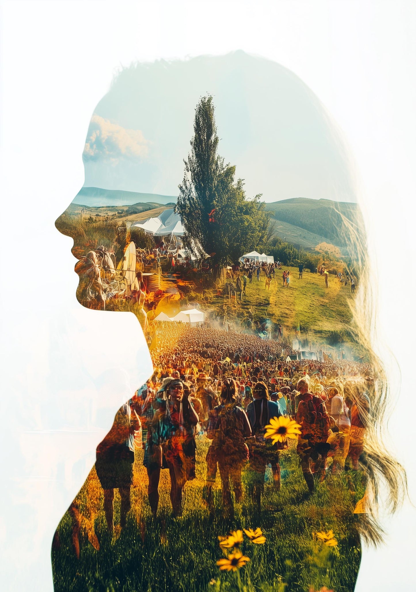 Personalisable Music Festival Print (Unofficial) - A4 A3 A2 - Music Festival Poster - Festival Merch