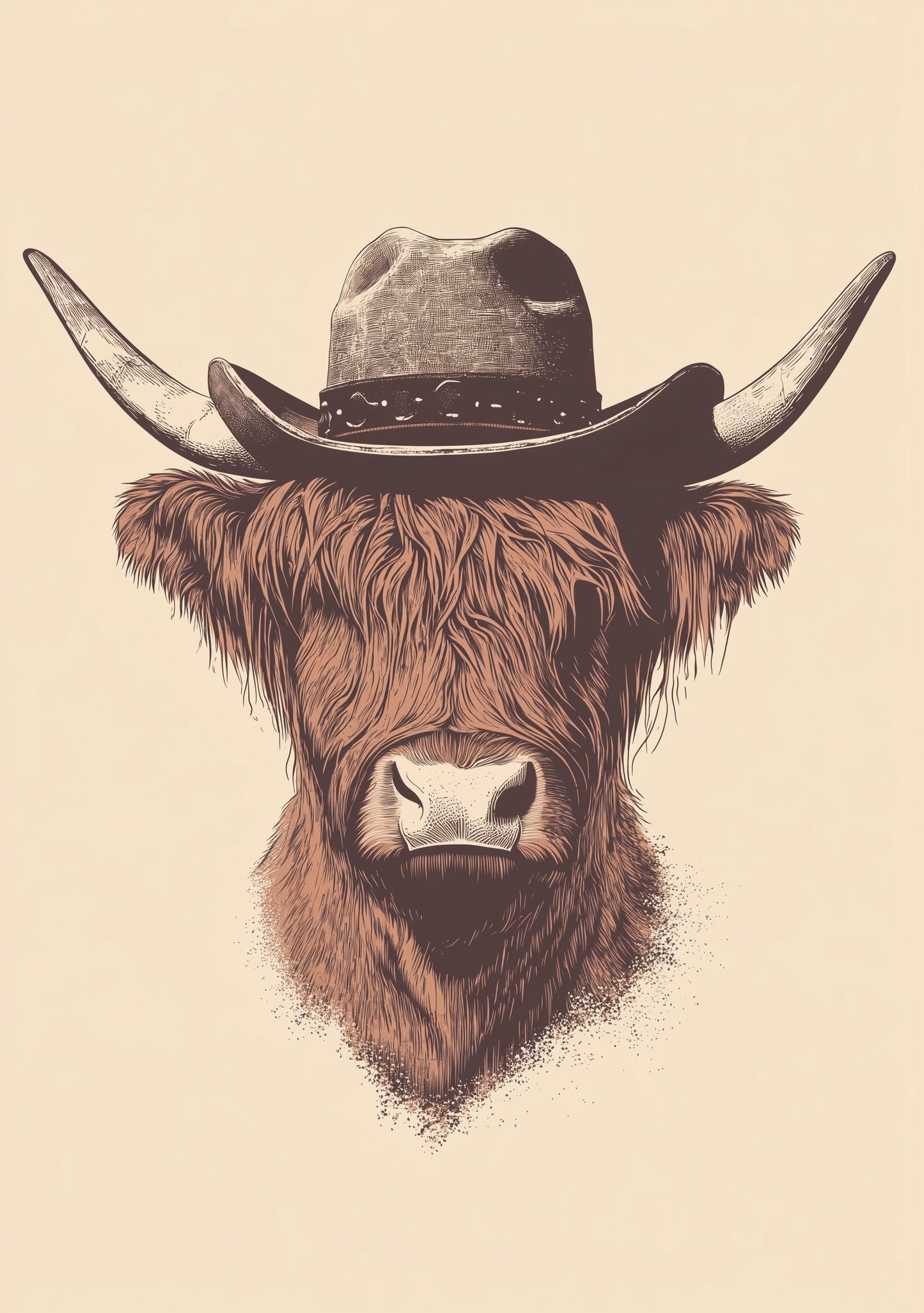 Funny Animal Wall Art - Printed in the UK Premium Quality - A4 A3 A2 - Festival Merch