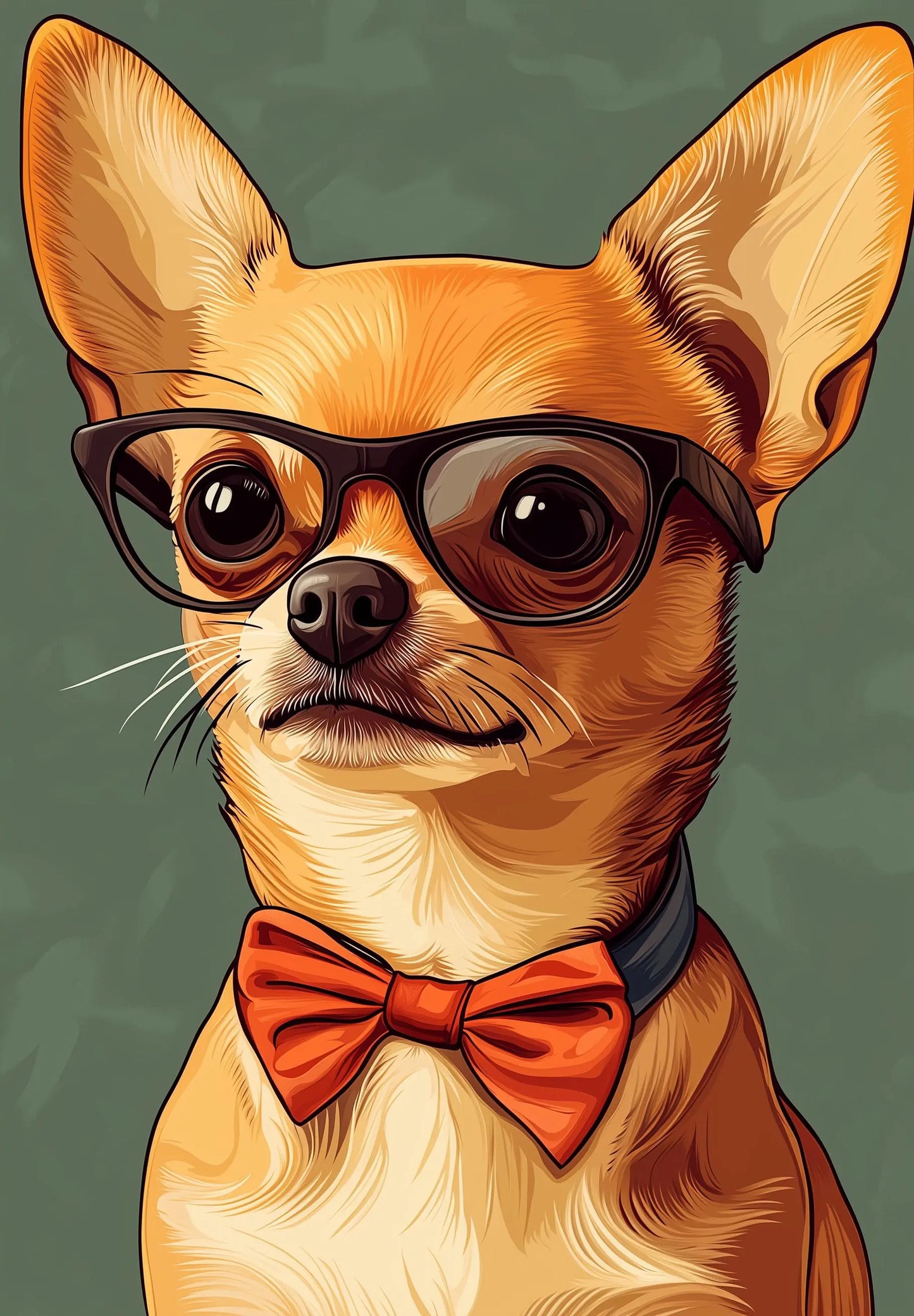 Funny Animal Wall Art - Printed in the UK Premium Quality - A4 A3 A2 - Festival Merch