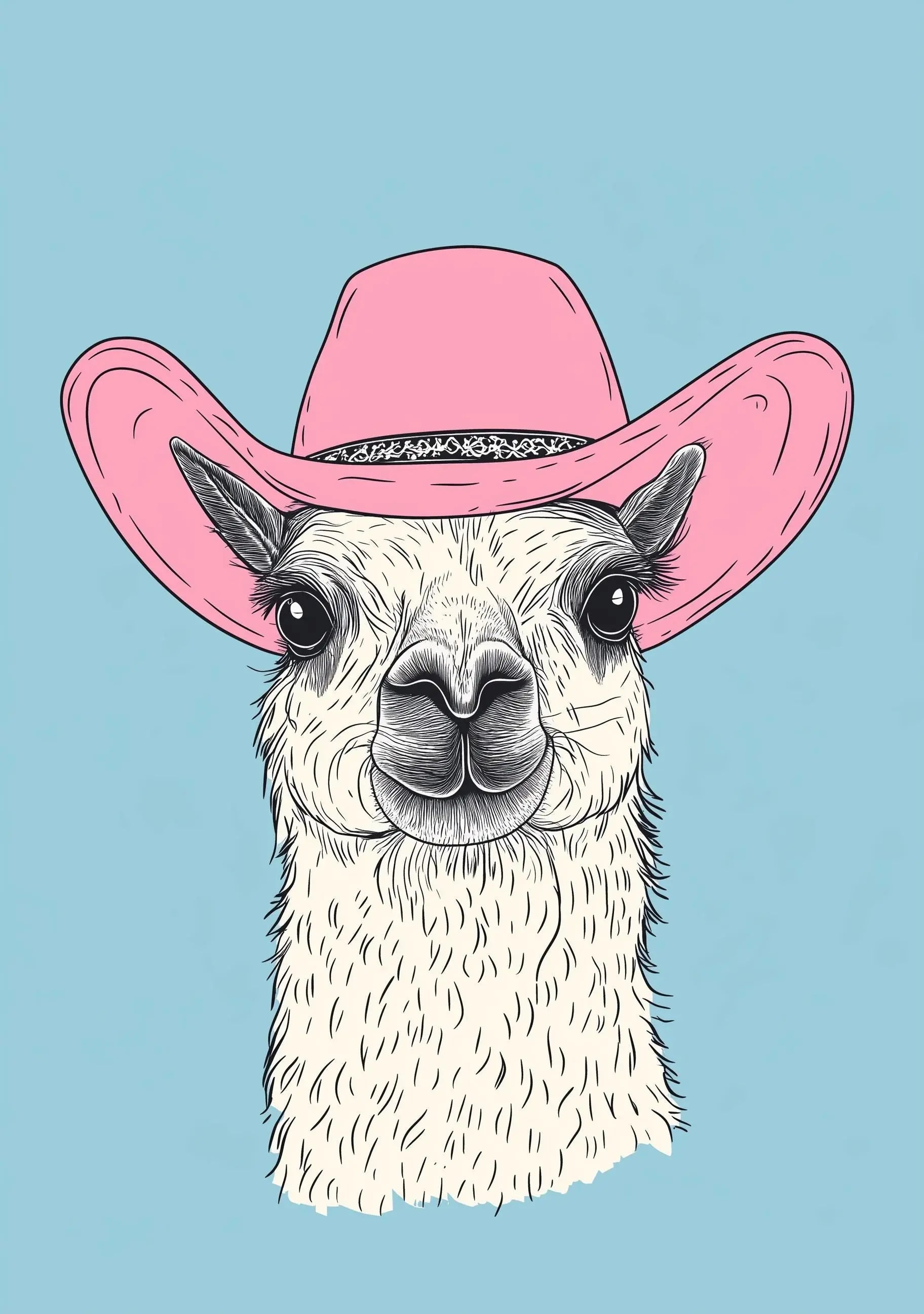 Funny Animal Wall Art - Printed in the UK Premium Quality - A4 A3 A2 - Festival Merch