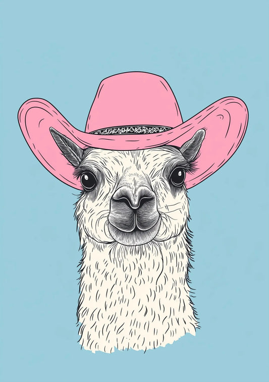 Funny Animal Wall Art - Printed in the UK Premium Quality - A4 A3 A2 - Festival Merch