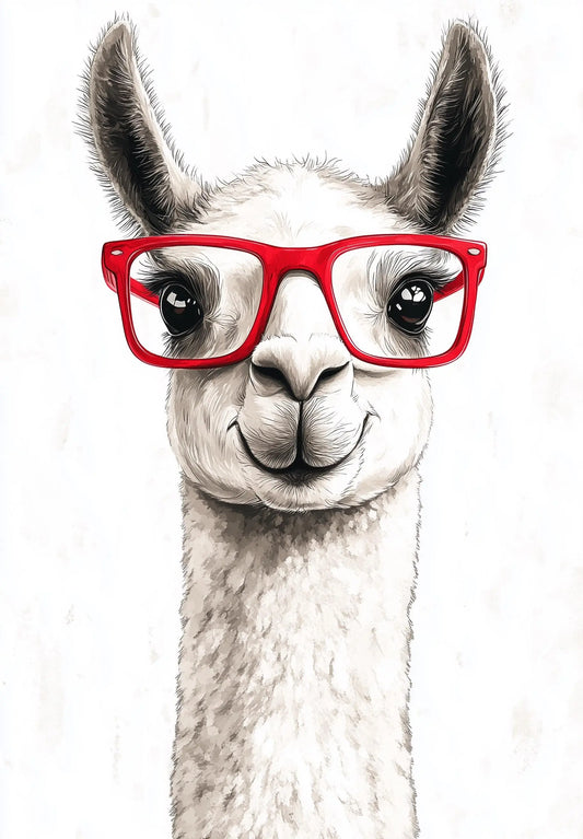 Funny Animal Wall Art - Printed in the UK Premium Quality - A4 A3 A2 - Festival Merch