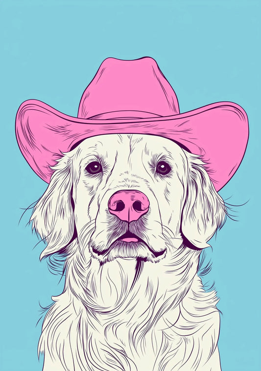 Funny Animal Wall Art - Printed in the UK Premium Quality - A4 A3 A2 - Festival Merch
