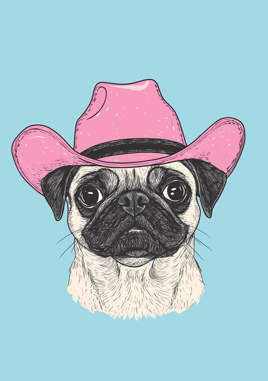 Funny Animal Wall Art - Printed in the UK Premium Quality - A4 A3 A2 - Festival Merch