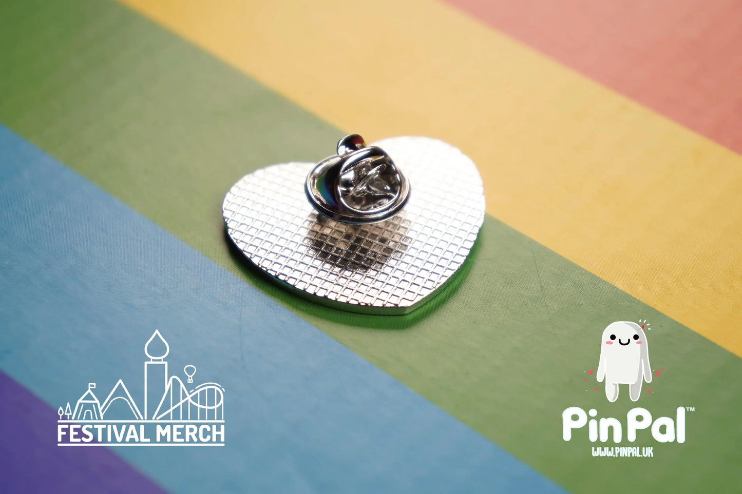 Rainbow Flag Pin | Enamel - PinPal UK018 - LGBT Pride Badge Stud Lesbian Gay Bisexual Transgender Queer Metal Button Pride gift Pride outfit