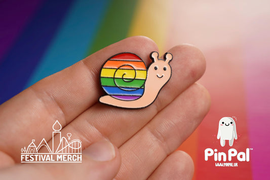 Rainbow Flag Pin | Enamel - PinPal UK030 - LGBT Pride Badge Stud Lesbian Gay Bisexual Transgender Queer Metal Button Pride gift Pride outfit