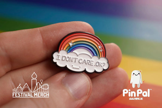 Rainbow Flag Pin | Enamel - PinPal UK060 - LGBT Pride Badge Stud Lesbian Gay Bisexual Transgender Queer Metal Button Pride gift Pride outfit