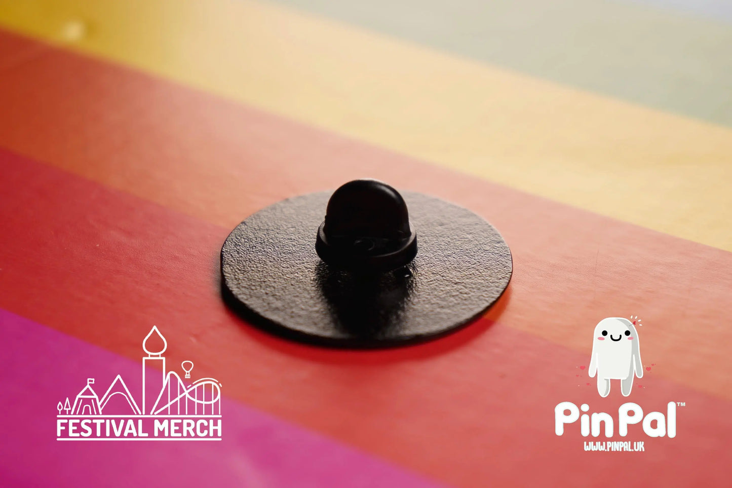 Rainbow Flag Pin | Enamel - PinPal UK071 - LGBT Pride Badge Stud Lesbian Gay Bisexual Transgender Queer Metal Button Pride gift Pride outfit