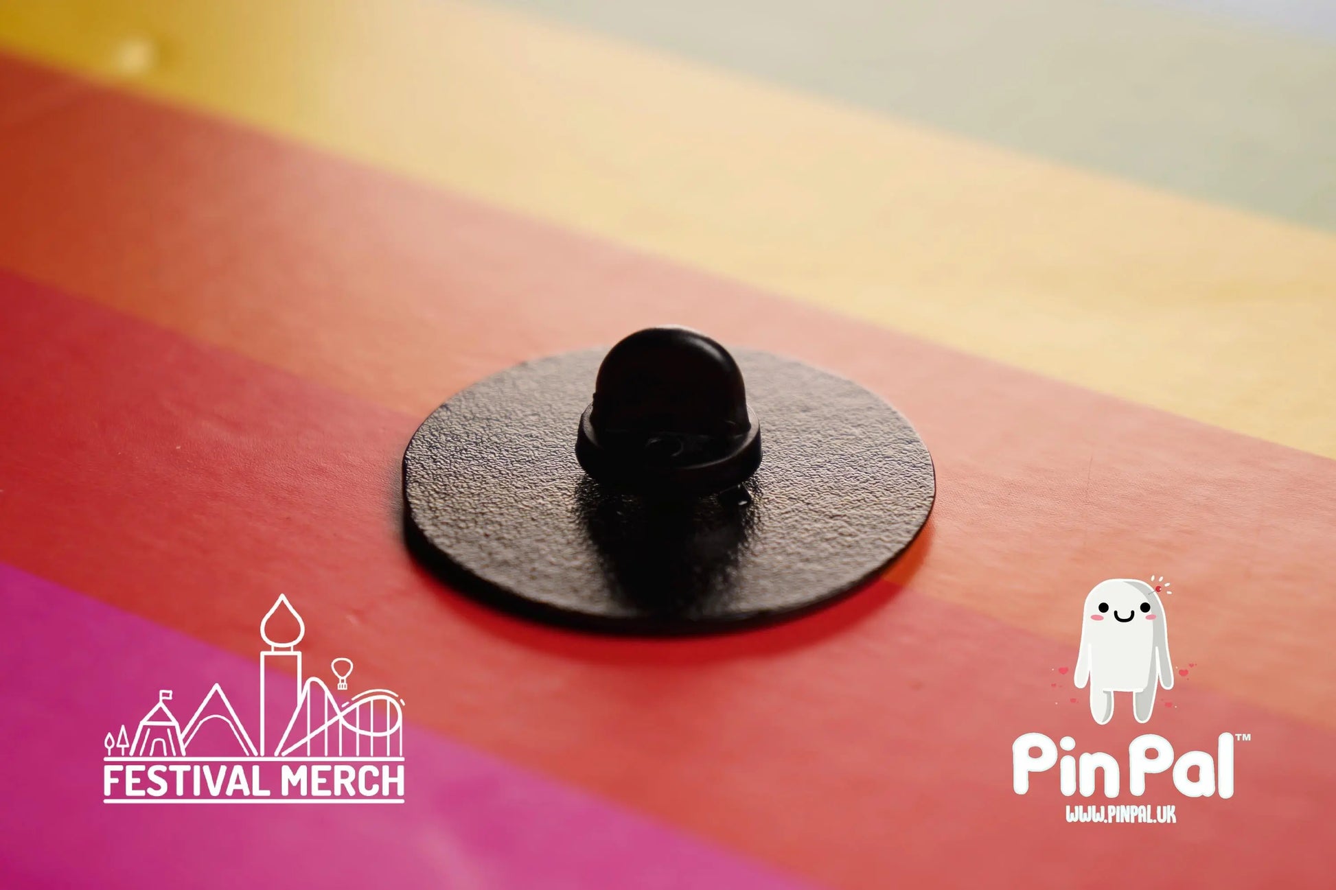 Rainbow Flag Pin | Enamel - PinPal UK071 - LGBT Pride Badge Stud Lesbian Gay Bisexual Transgender Queer Metal Button Pride gift Pride outfit