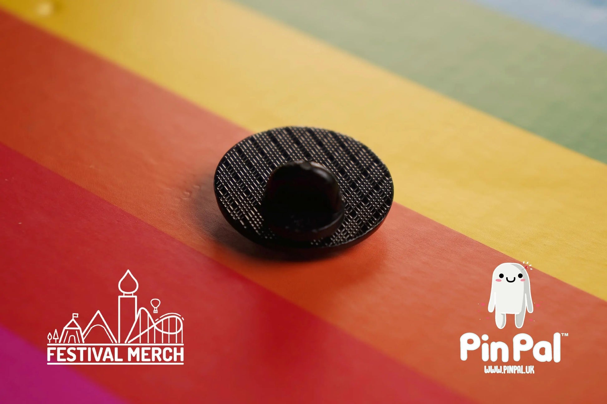 Rainbow Flag Pin | Enamel - PinPal UK065 - LGBT Pride Badge Stud Lesbian Gay Bisexual Transgender Queer Metal Button Pride gift Pride outfit