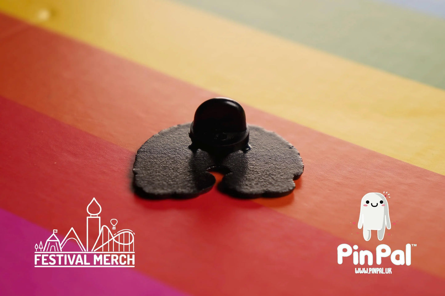Rainbow Flag Pin | Enamel - PinPal UK072 - LGBT Pride Badge Stud Lesbian Gay Bisexual Transgender Queer Metal Button Pride gift Pride outfit