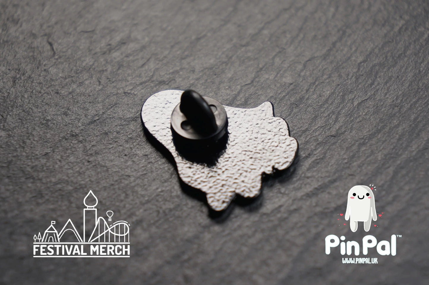 Halloween Enamel Pin - PinPal UK221 - Spooky badge Ghost Emo Cute Button Funny Boo Vampire Hand ouija board scary movie gift outfit