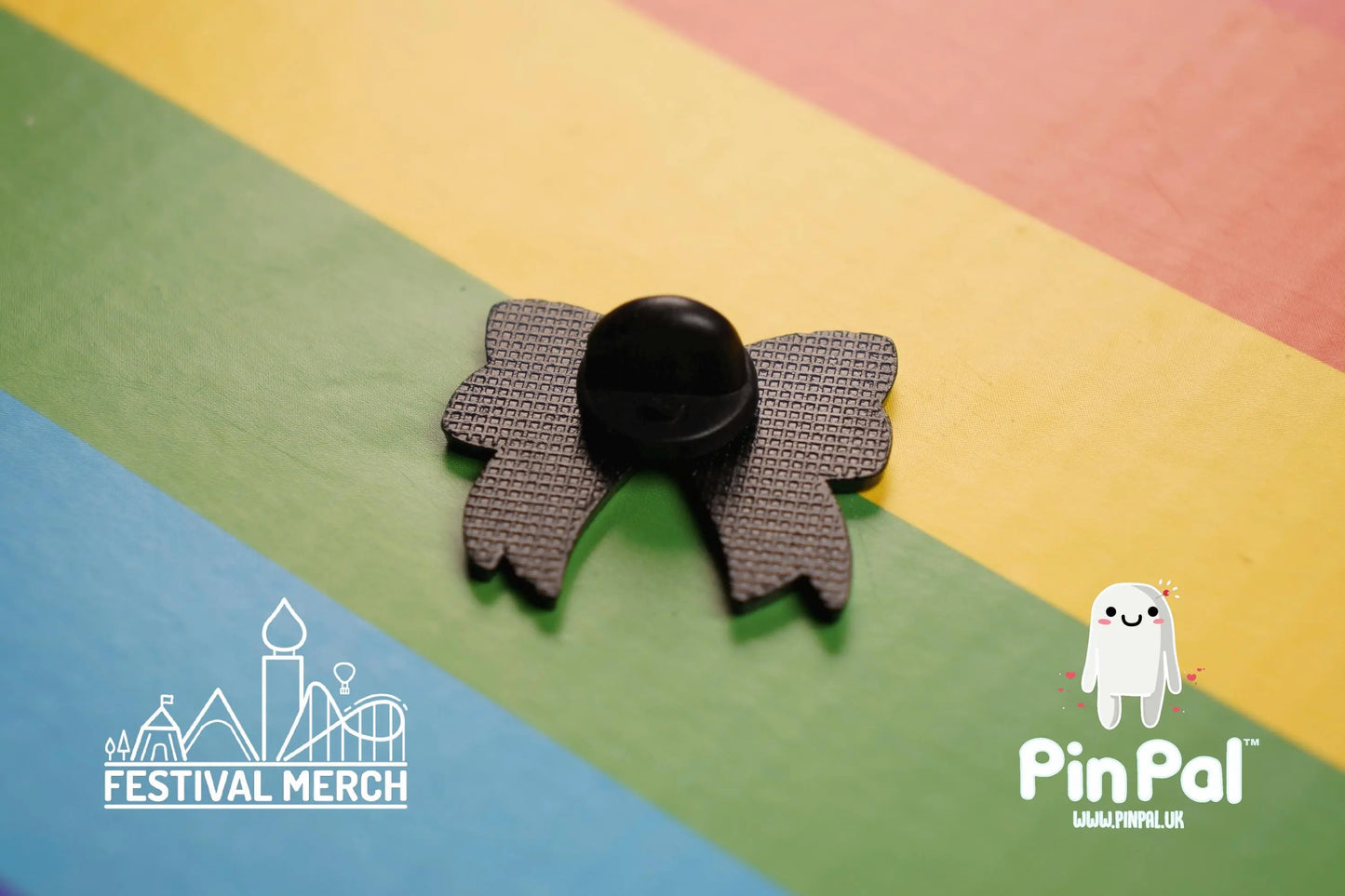 Rainbow Flag Pin | Enamel - PinPal UK019 - LGBT Pride Badge Stud Lesbian Gay Bisexual Transgender Queer Metal Button Pride gift Pride outfit