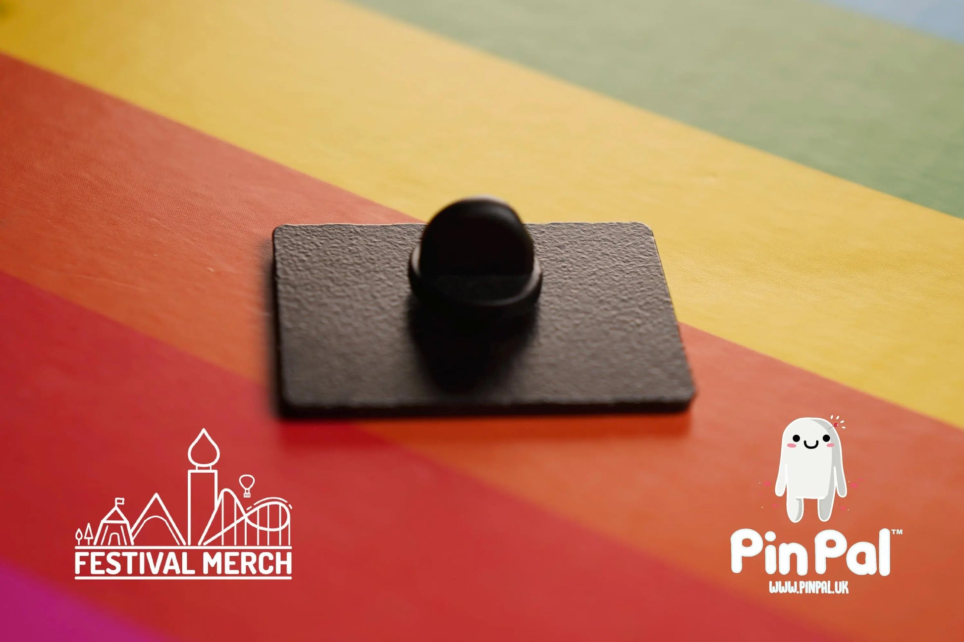 Rainbow Flag Pin | Enamel - PinPal UK069 - LGBT Pride Badge Stud Lesbian Gay Bisexual Transgender Queer Metal Button Pride gift Pride outfit