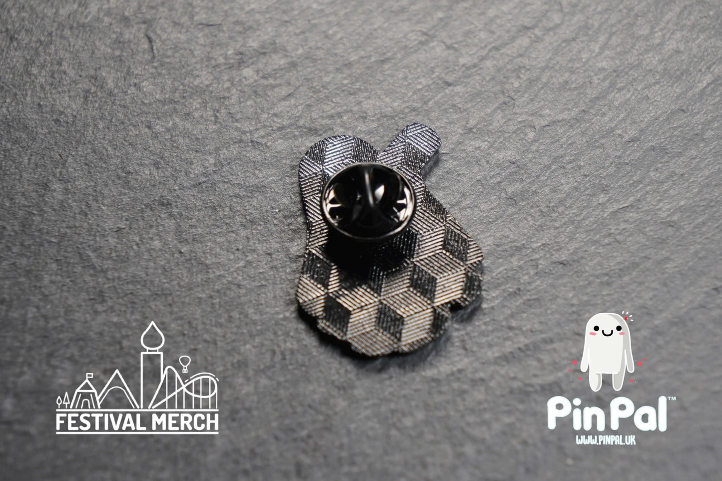 Halloween Enamel Pin - PinPal UK219 - Spooky badge Ghost Emo Cute Button Funny Boo Vampire Hand ouija board scary movie gift outfit
