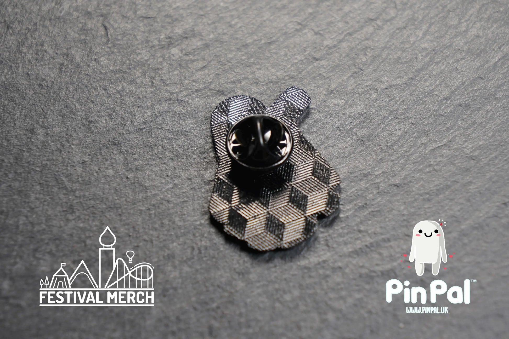 Halloween Enamel Pin - PinPal UK219 - Spooky badge Ghost Emo Cute Button Funny Boo Vampire Hand ouija board scary movie gift outfit