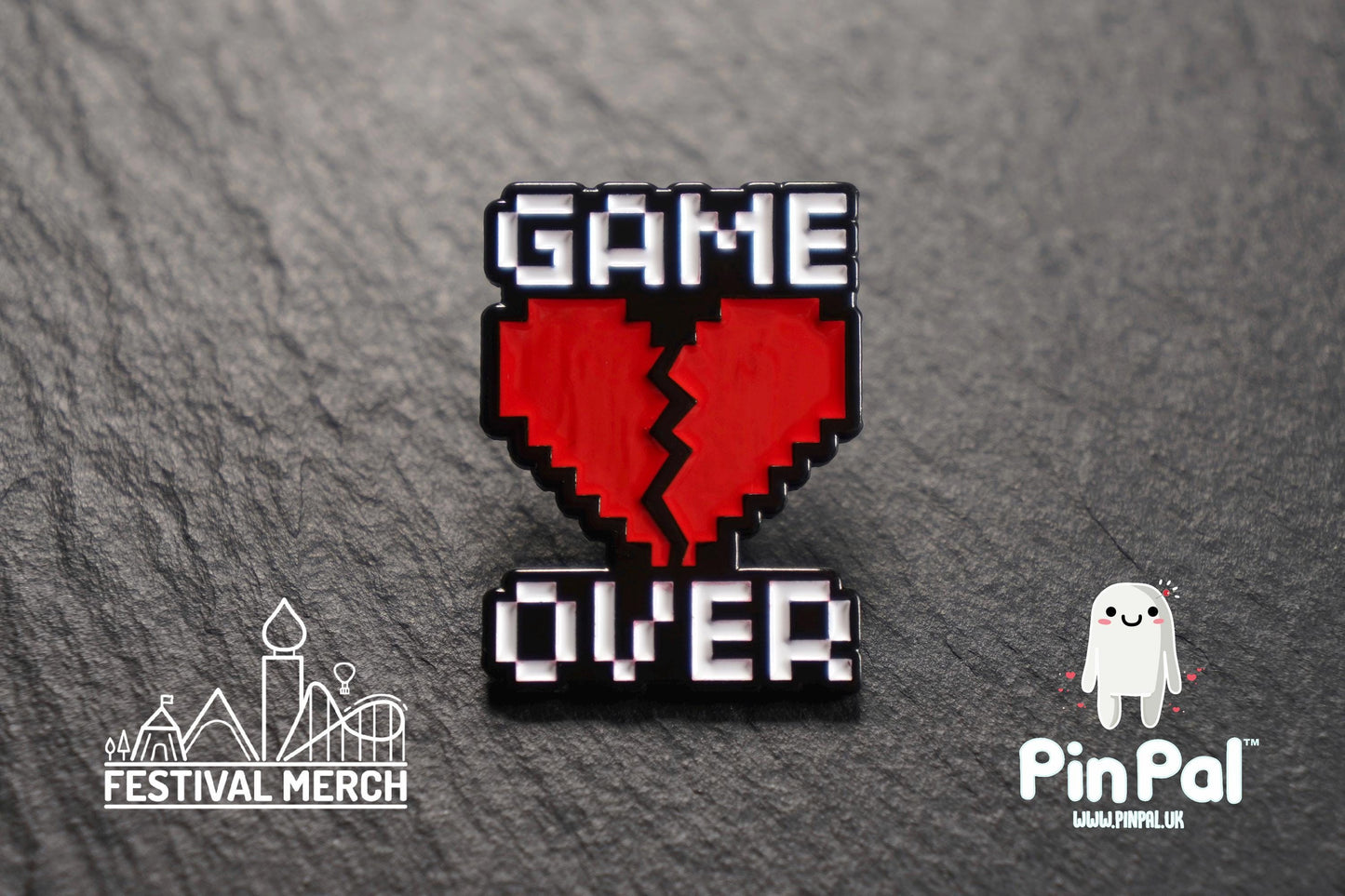 Funny Enamel Pin - PinPal UK074 - Pin Badges - Funny Gift, Music Gift, Anime Gift, Cute Gift, Positive gift, Cheeky Rude Gift, Unique Gift