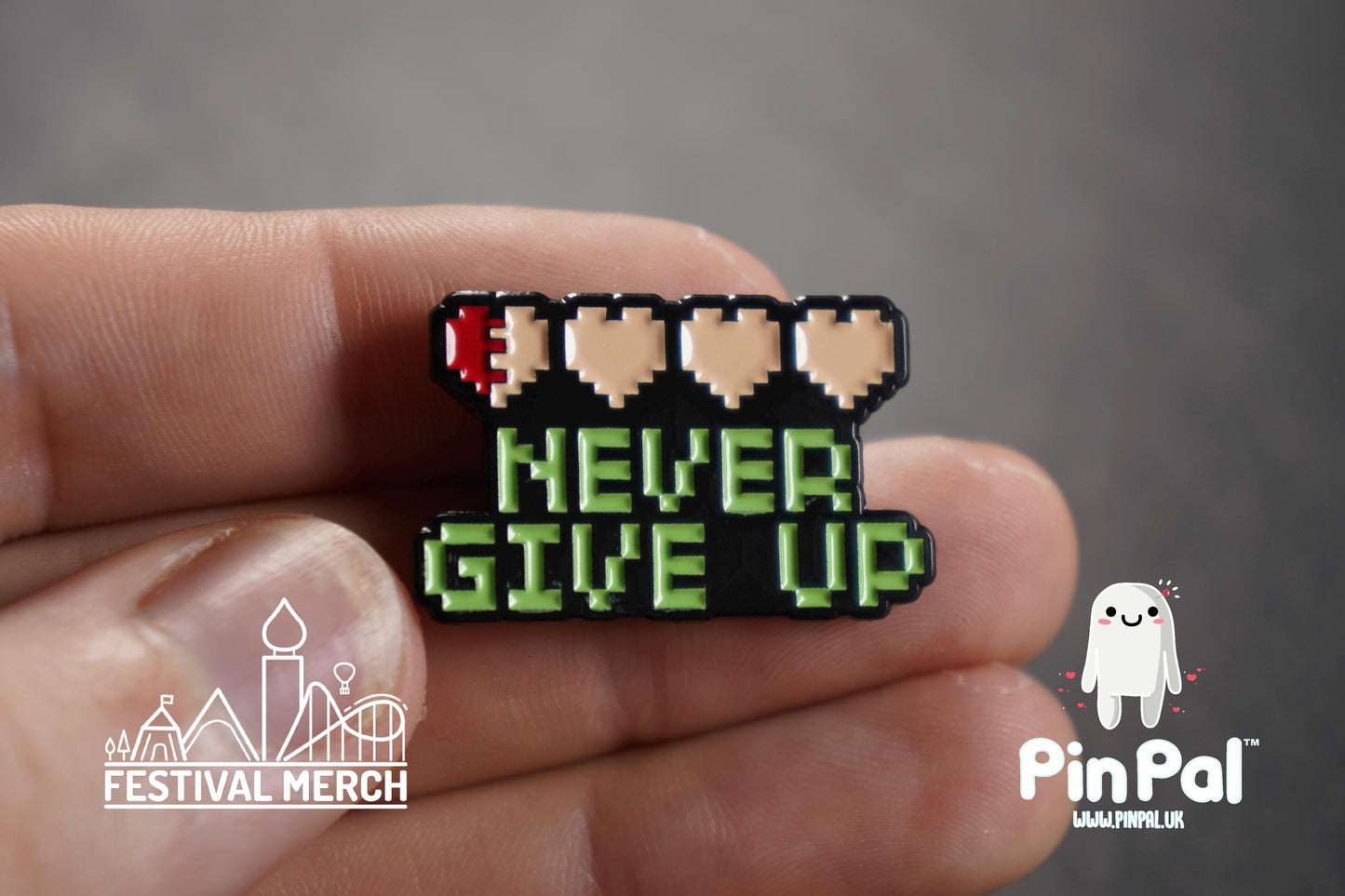 Funny Enamel Pin - PinPal UK081 - Pin Badges - Funny Gift, Music Gift, Anime Gift, Cute Gift, Positive gift, Cheeky Rude Gift, Unique Gift