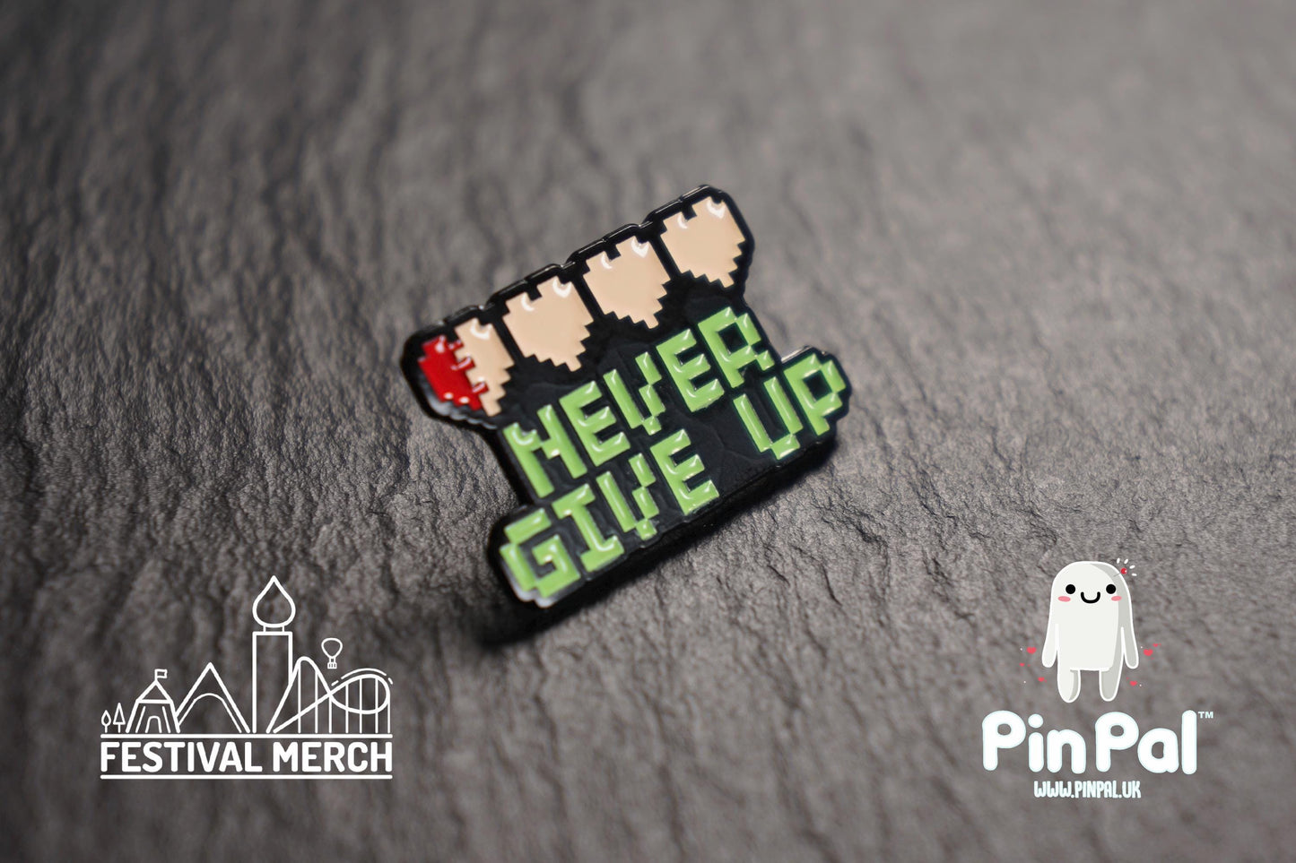 Funny Enamel Pin - PinPal UK081 - Pin Badges - Funny Gift, Music Gift, Anime Gift, Cute Gift, Positive gift, Cheeky Rude Gift, Unique Gift