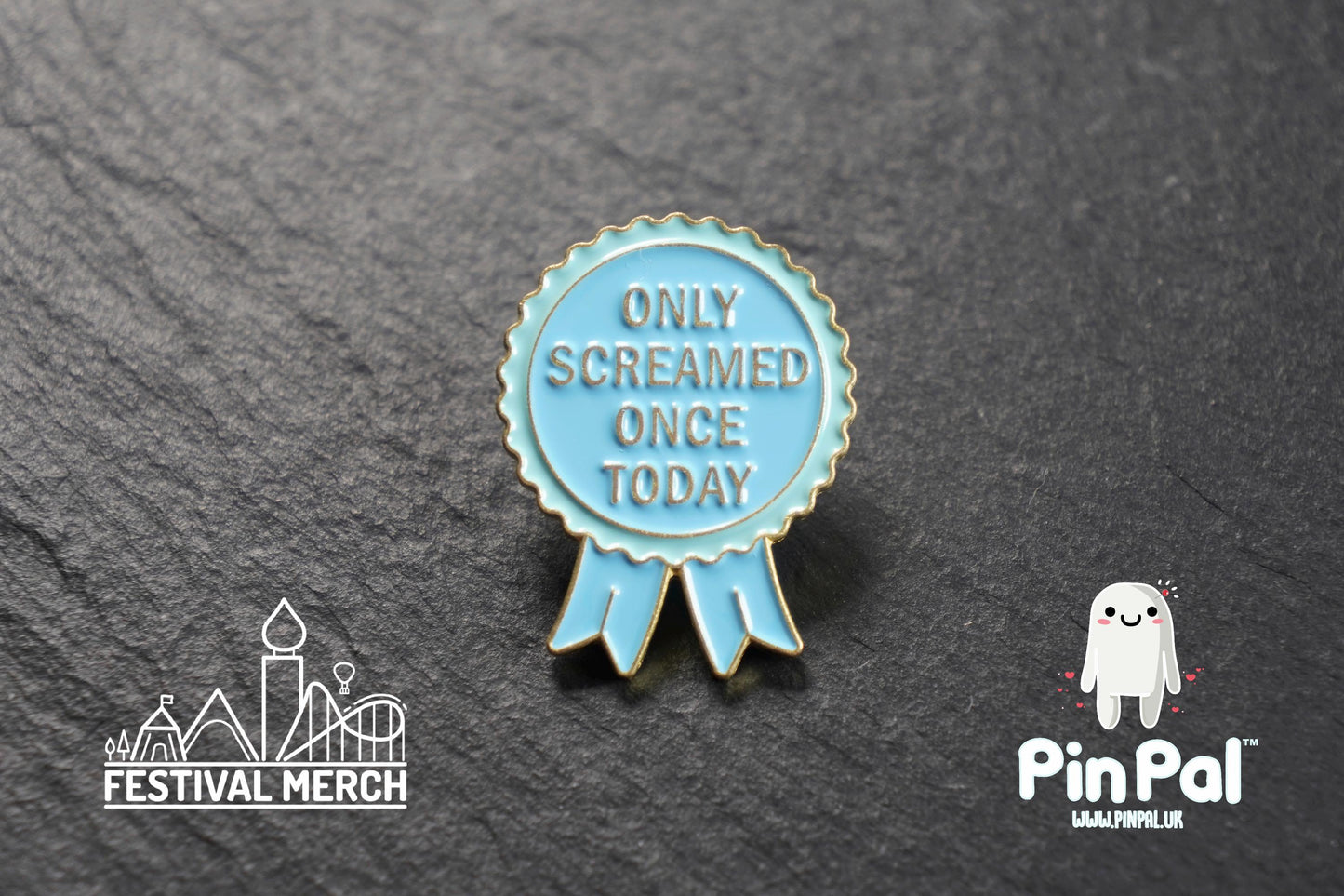 Funny Enamel Pin - PinPal UK088 - Pin Badges - Funny Gift, Music Gift, Anime Gift, Cute Gift, Positive gift, Cheeky Rude Gift, Unique Gift