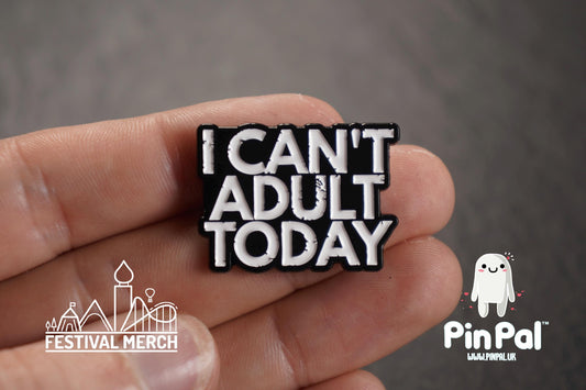 Funny Enamel Pin - PinPal UK098 - Pin Badges - Funny Gift, Music Gift, Anime Gift, Cute Gift, Positive gift, Cheeky Rude Gift, Unique Gift