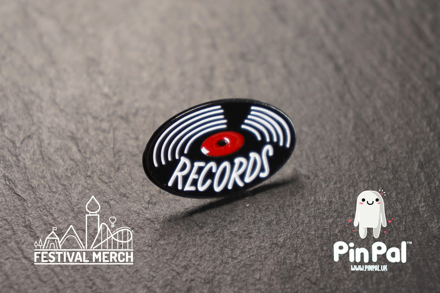 Funny Enamel Pin - PinPal UK104 - Pin Badges - Funny Gift, Music Gift, Anime Gift, Cute Gift, Positive gift, Cheeky Rude Gift, Unique Gift