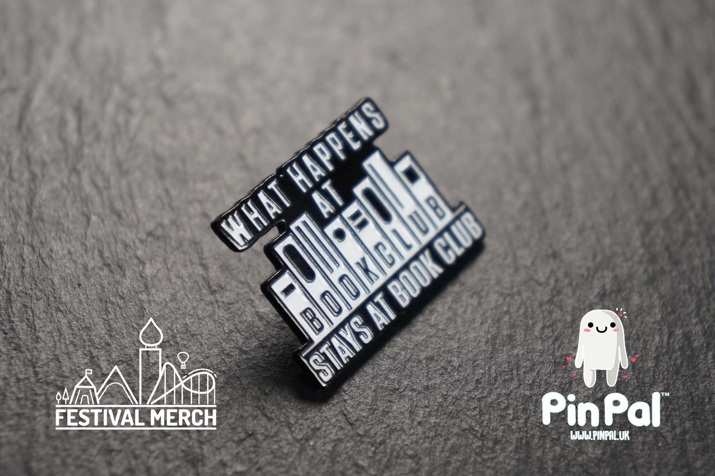 Funny Enamel Pin - PinPal UK113 - Pin Badges - Funny Gift, Music Gift, Anime Gift, Cute Gift, Positive gift, Cheeky Rude Gift, Unique Gift