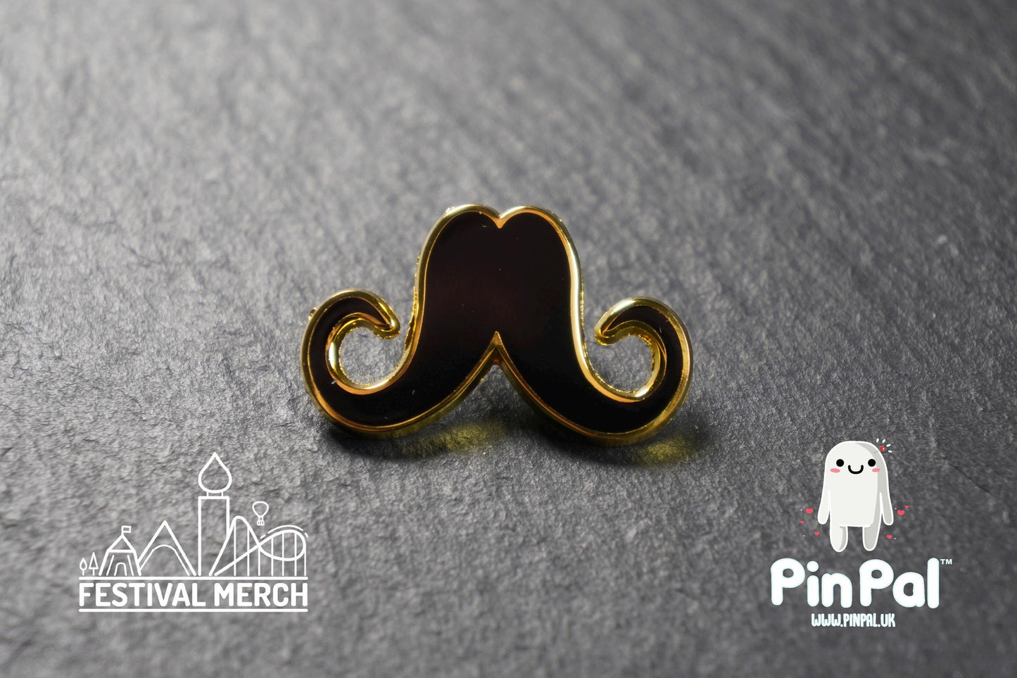 Funny Enamel Pin - PinPal UK117 - Pin Badges - Funny Gift, Music Gift, Anime Gift, Cute Gift, Positive gift, Cheeky Rude Gift, Unique Gift