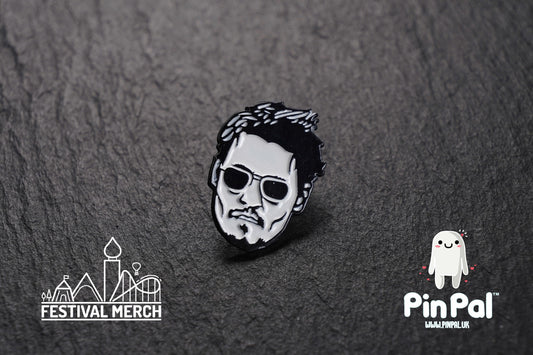 Funny Enamel Pin - PinPal UK124 - Pin Badges - Funny Gift, Music Gift, Anime Gift, Cute Gift, Positive gift, Cheeky Rude Gift, Unique Gift