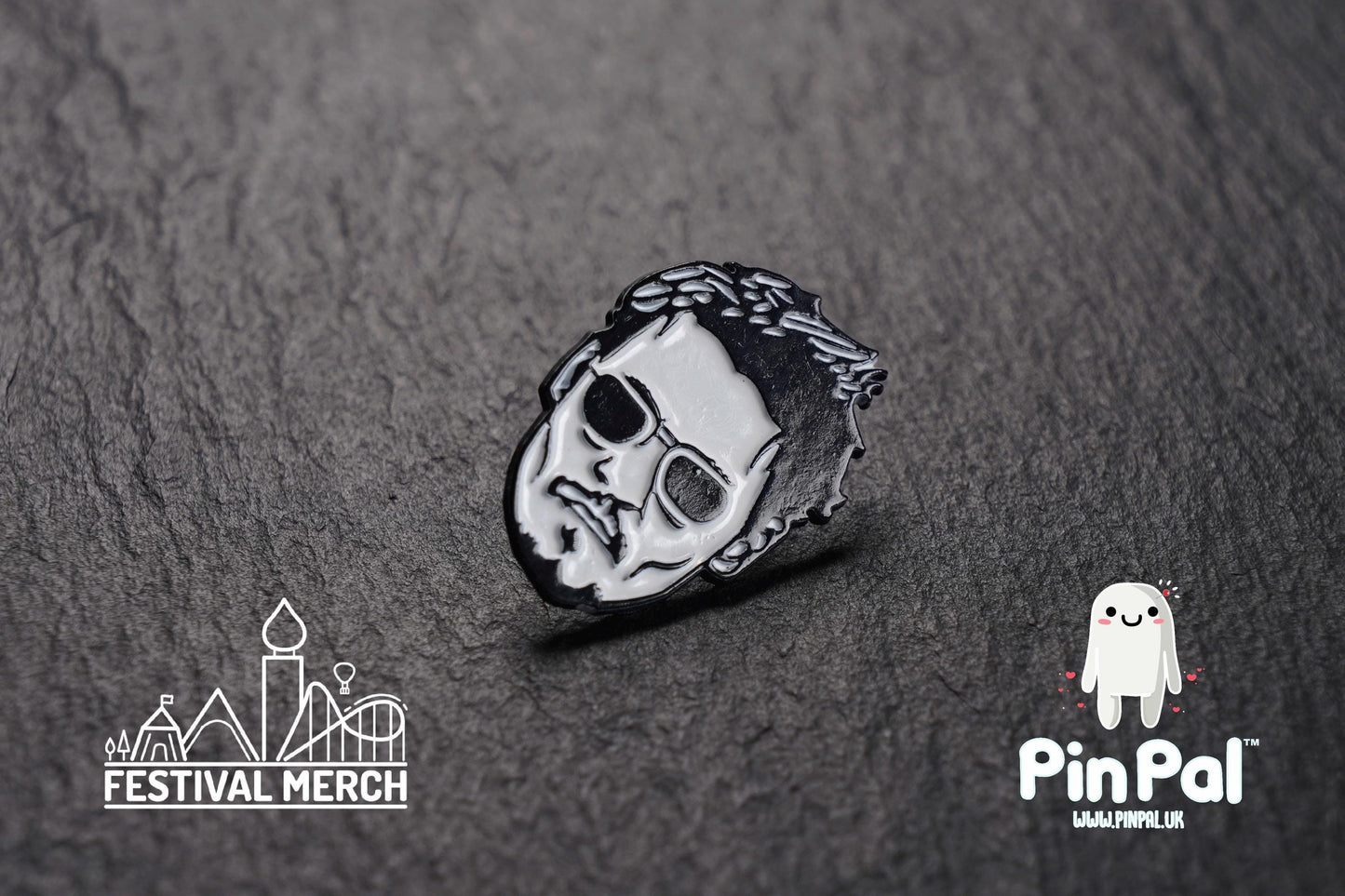 Funny Enamel Pin - PinPal UK124 - Pin Badges - Funny Gift, Music Gift, Anime Gift, Cute Gift, Positive gift, Cheeky Rude Gift, Unique Gift