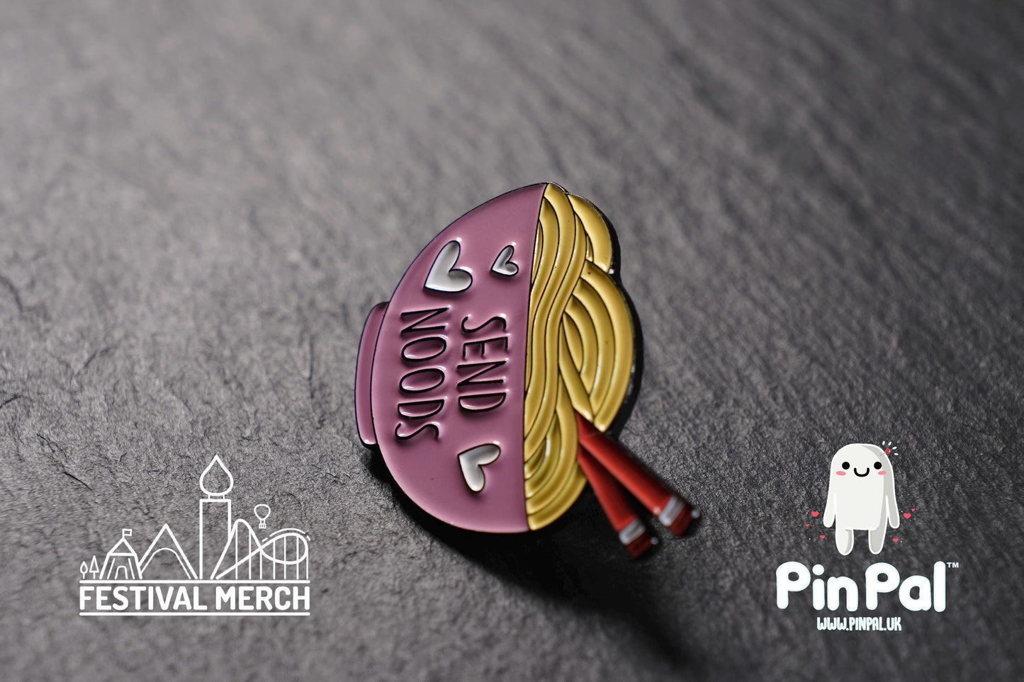 Funny Enamel Pin - PinPal UK125 - Pin Badges - Funny Gift, Music Gift, Anime Gift, Cute Gift, Positive gift, Cheeky Rude Gift, Unique Gift