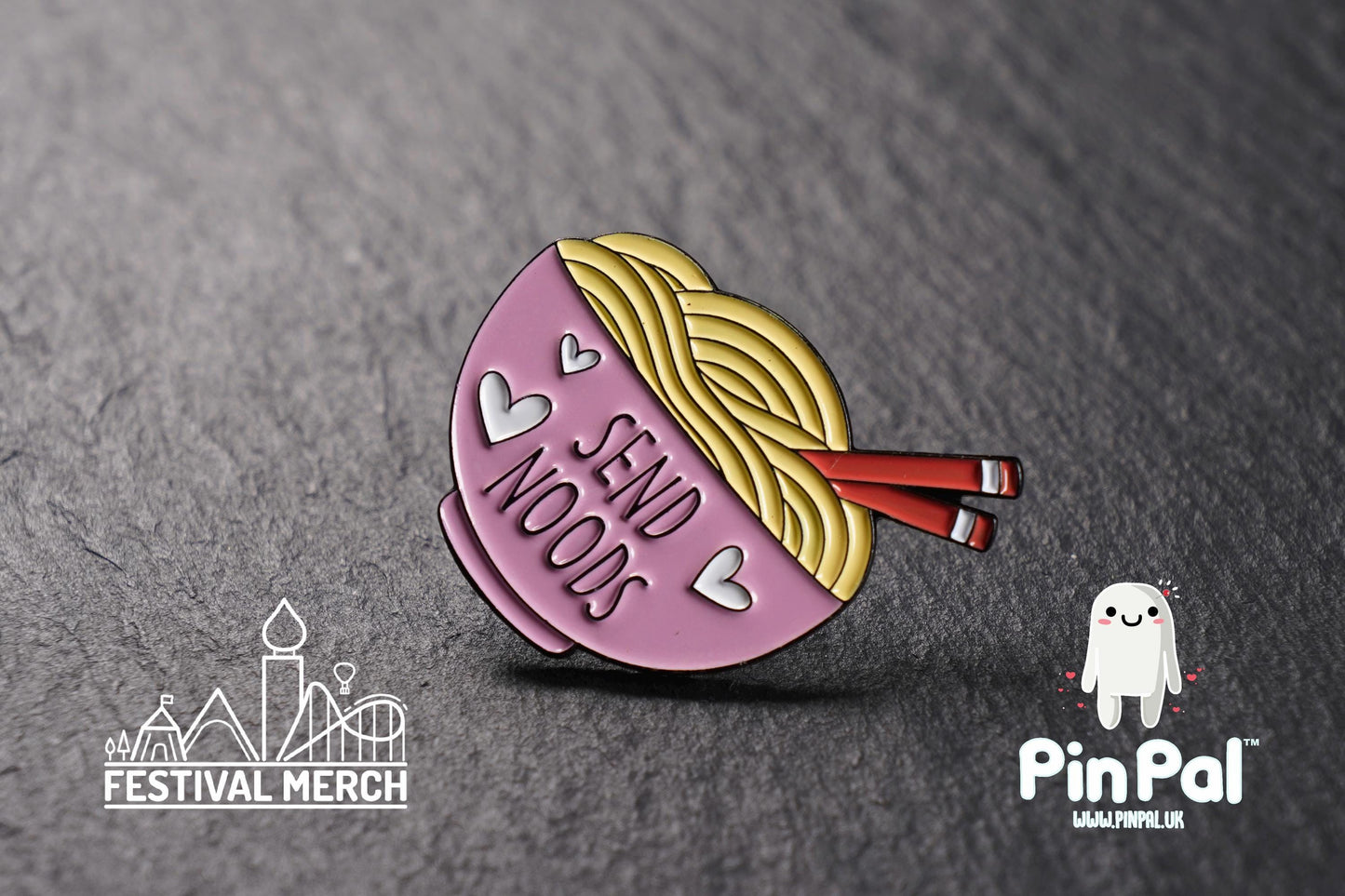 Funny Enamel Pin - PinPal UK125 - Pin Badges - Funny Gift, Music Gift, Anime Gift, Cute Gift, Positive gift, Cheeky Rude Gift, Unique Gift