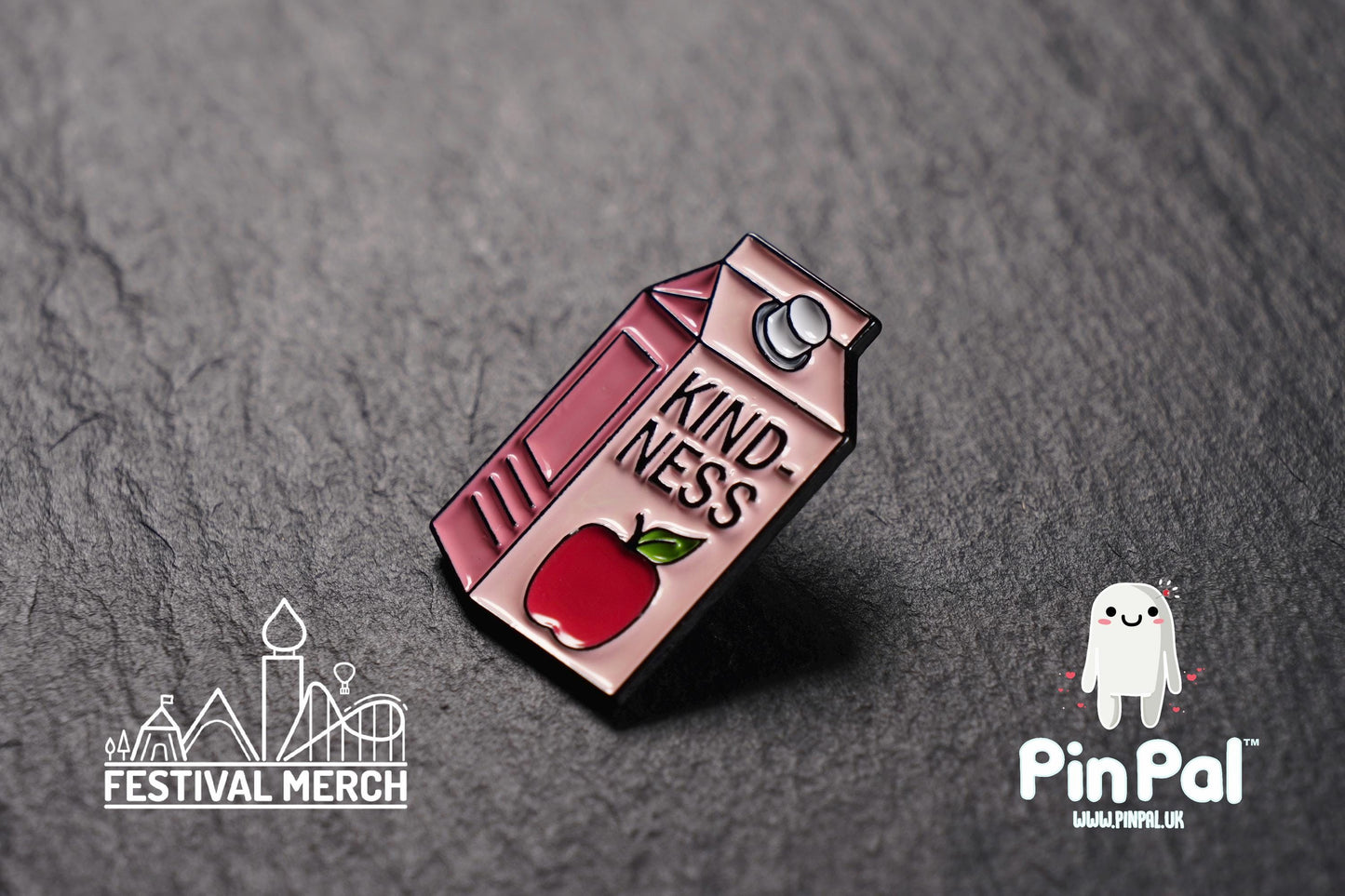Funny Enamel Pin - PinPal UK133 - Pin Badges - Funny Gift, Music Gift, Anime Gift, Cute Gift, Positive gift, Cheeky Rude Gift, Unique Gift
