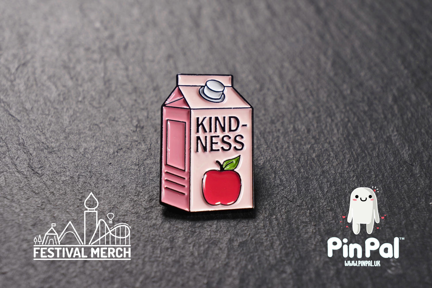 Funny Enamel Pin - PinPal UK133 - Pin Badges - Funny Gift, Music Gift, Anime Gift, Cute Gift, Positive gift, Cheeky Rude Gift, Unique Gift