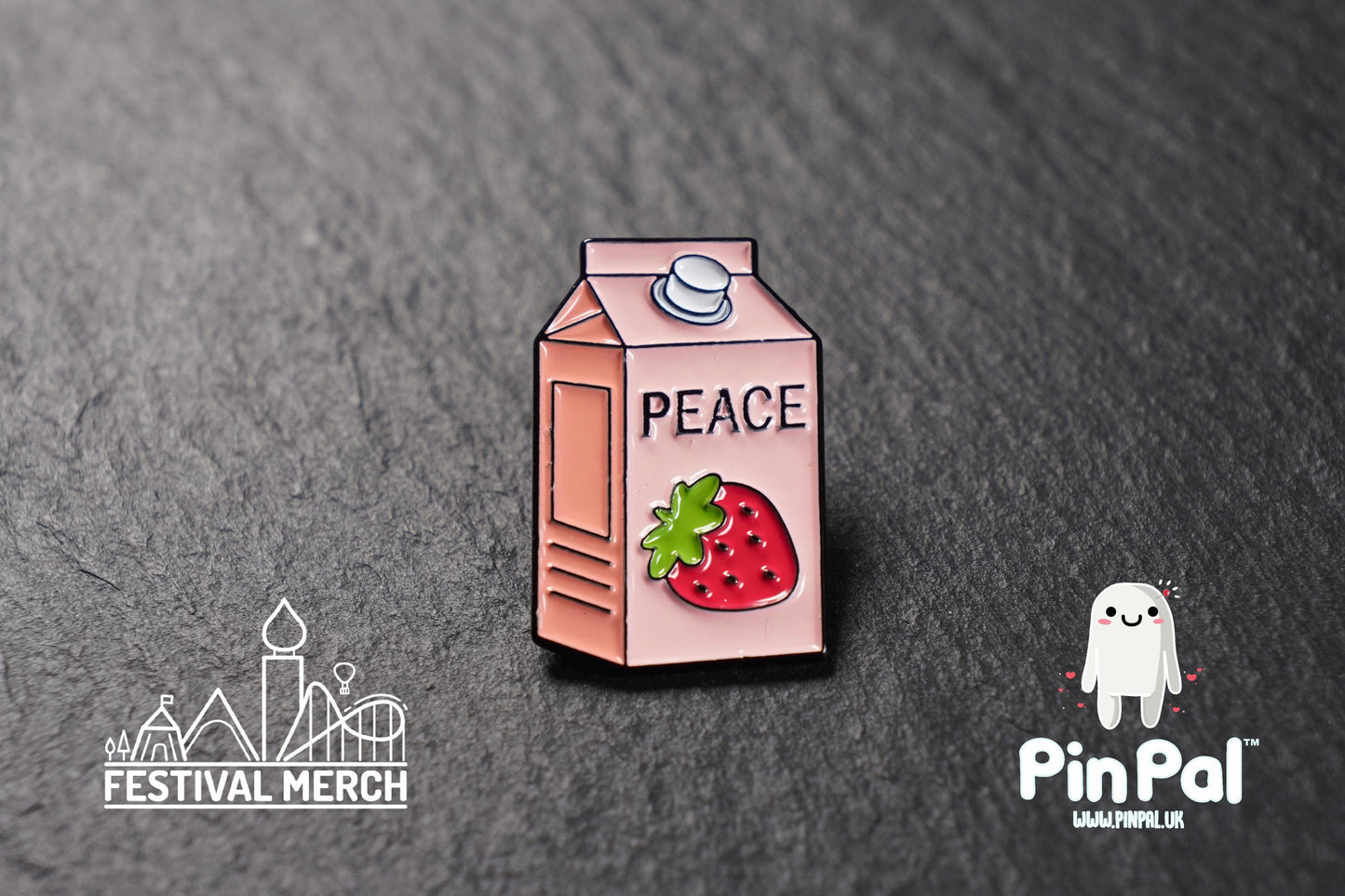 Funny Enamel Pin - PinPal UK136 - Pin Badges - Funny Gift, Music Gift, Anime Gift, Cute Gift, Positive gift, Cheeky Rude Gift, Unique Gift