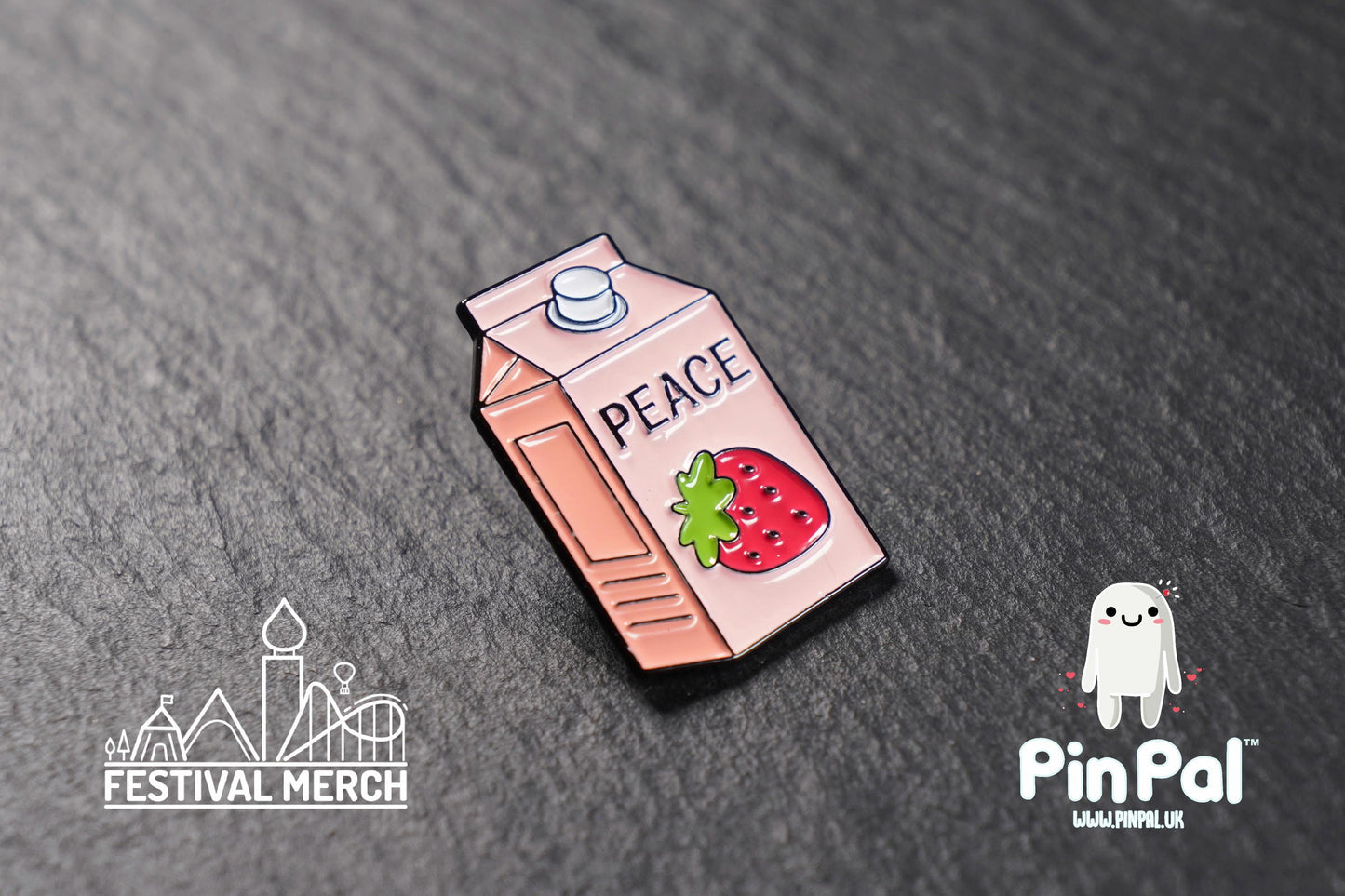 Funny Enamel Pin - PinPal UK136 - Pin Badges - Funny Gift, Music Gift, Anime Gift, Cute Gift, Positive gift, Cheeky Rude Gift, Unique Gift