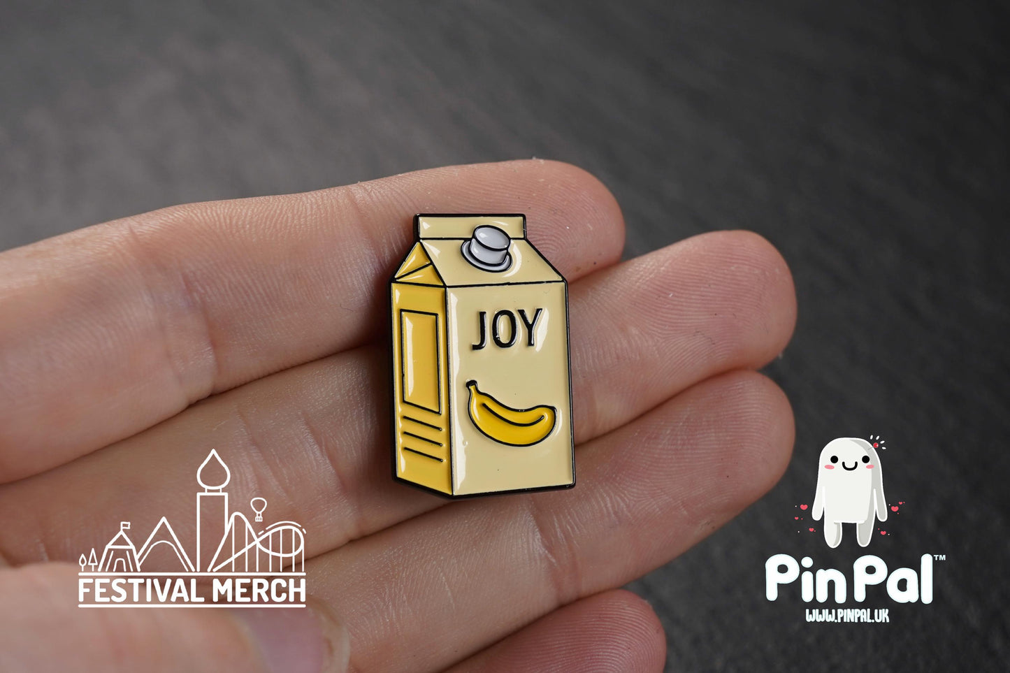 Funny Enamel Pin - PinPal UK137 - Pin Badges - Funny Gift, Music Gift, Anime Gift, Cute Gift, Positive gift, Cheeky Rude Gift, Unique Gift