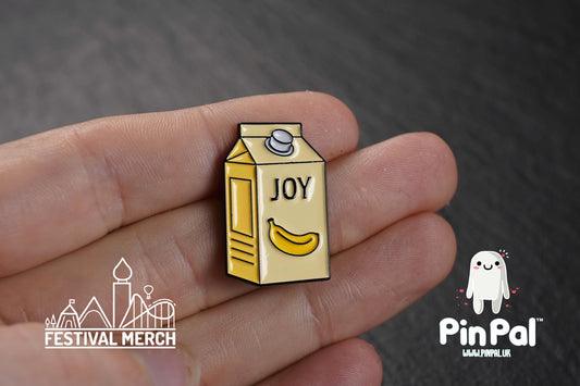 Funny Enamel Pin - PinPal UK137 - Pin Badges - Funny Gift, Music Gift, Anime Gift, Cute Gift, Positive gift, Cheeky Rude Gift, Unique Gift