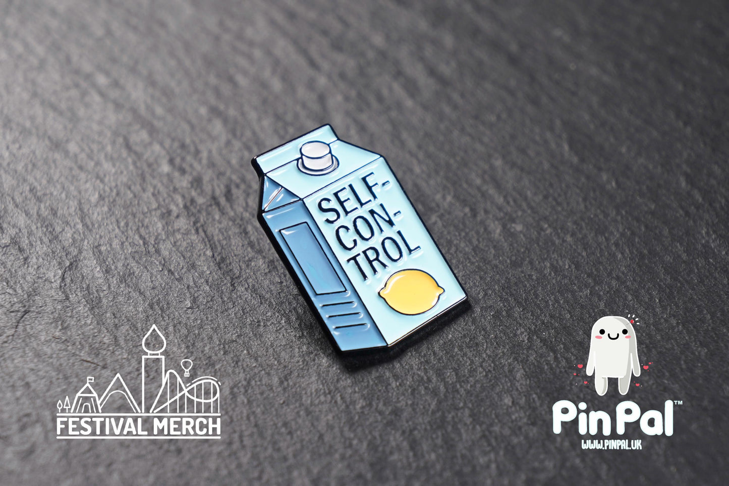 Funny Enamel Pin - PinPal UK139 - Pin Badges - Funny Gift, Music Gift, Anime Gift, Cute Gift, Positive gift, Cheeky Rude Gift, Unique Gift