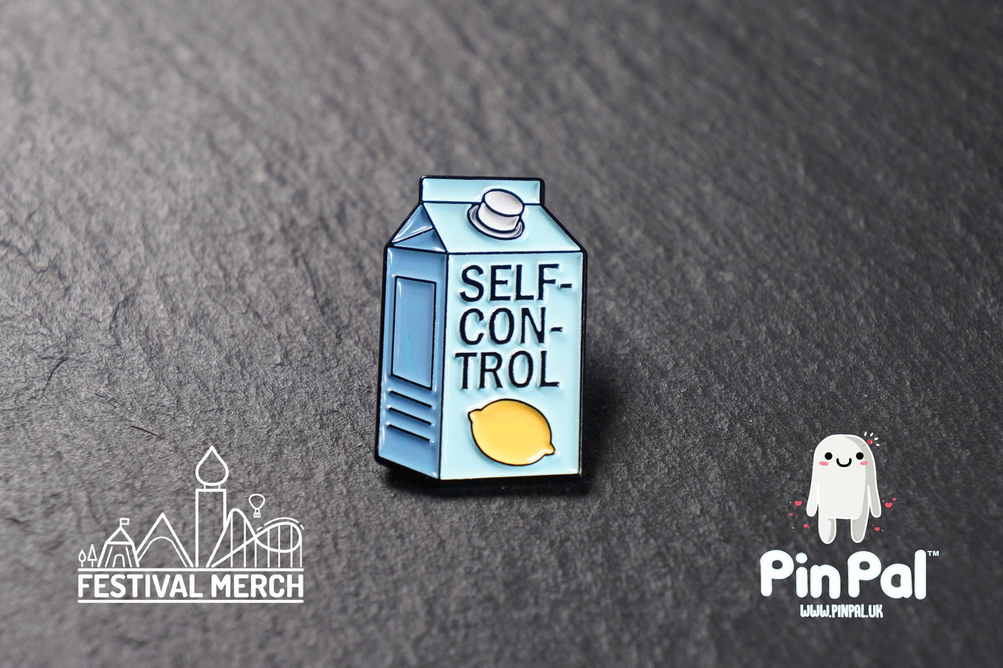Funny Enamel Pin - PinPal UK139 - Pin Badges - Funny Gift, Music Gift, Anime Gift, Cute Gift, Positive gift, Cheeky Rude Gift, Unique Gift