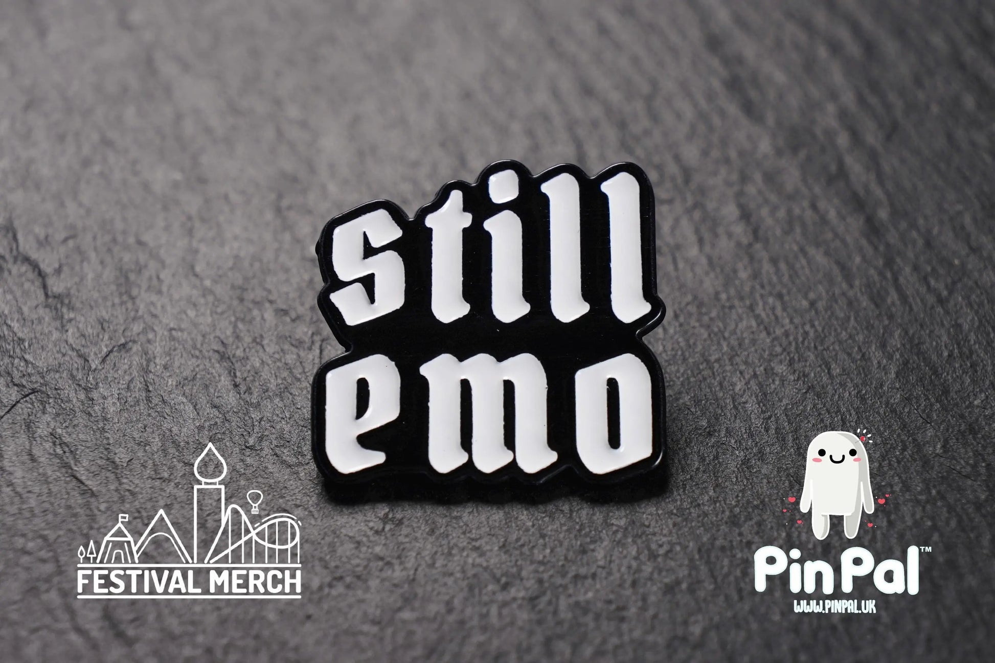 Funny Enamel Pin - PinPal UK143 - Pin Badges - Funny Gift, Music Gift, Anime Gift, Cute Gift, Positive gift, Cheeky Rude Gift, Unique Gift