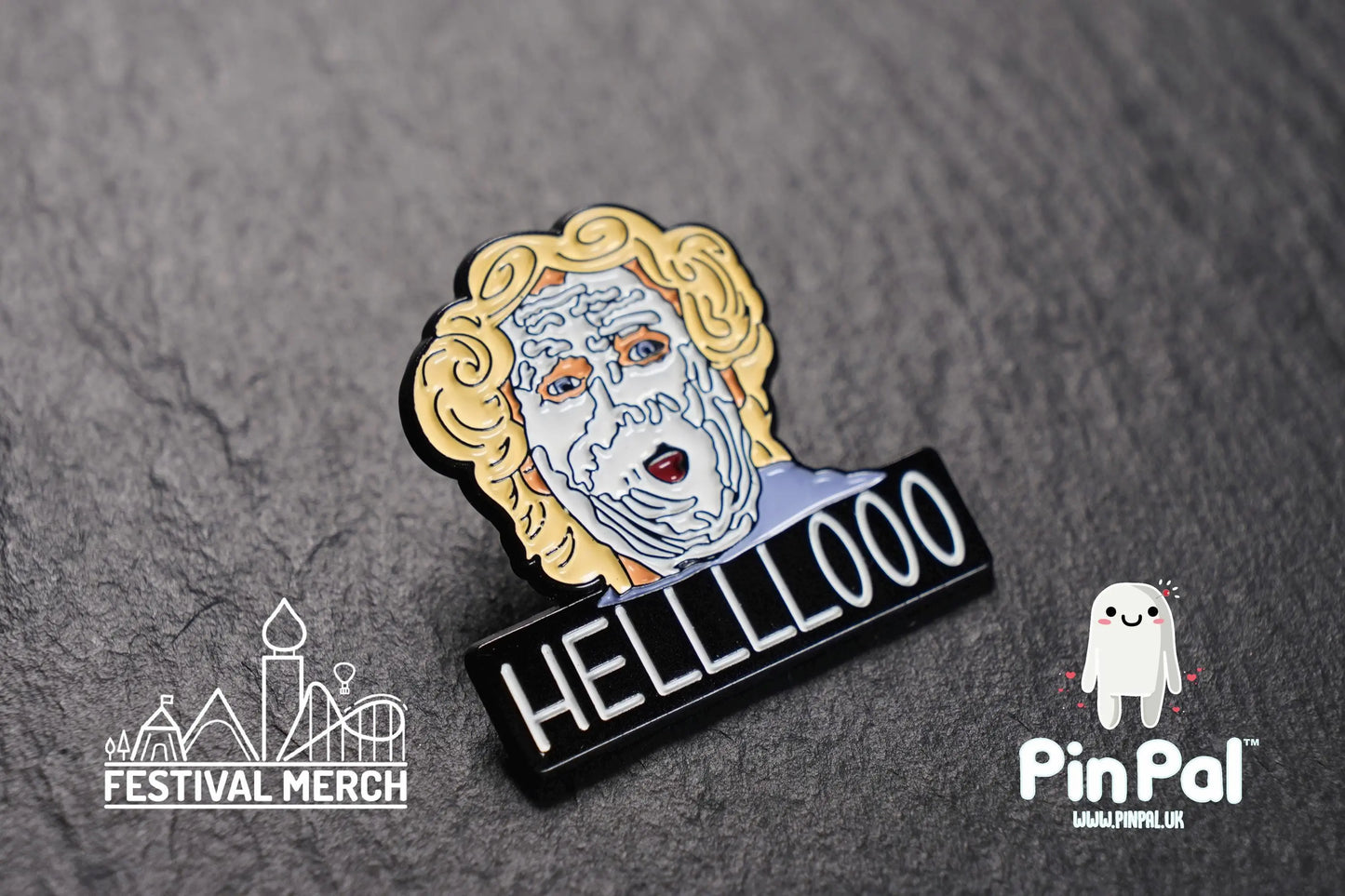 Funny Enamel Pin - PinPal UK145 - Pin Badges - Funny Gift, Music Gift, Anime Gift, Cute Gift, Positive gift, Cheeky Rude Gift, Unique Gift