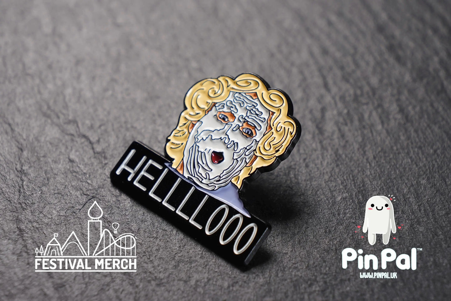 Funny Enamel Pin - PinPal UK145 - Pin Badges - Funny Gift, Music Gift, Anime Gift, Cute Gift, Positive gift, Cheeky Rude Gift, Unique Gift