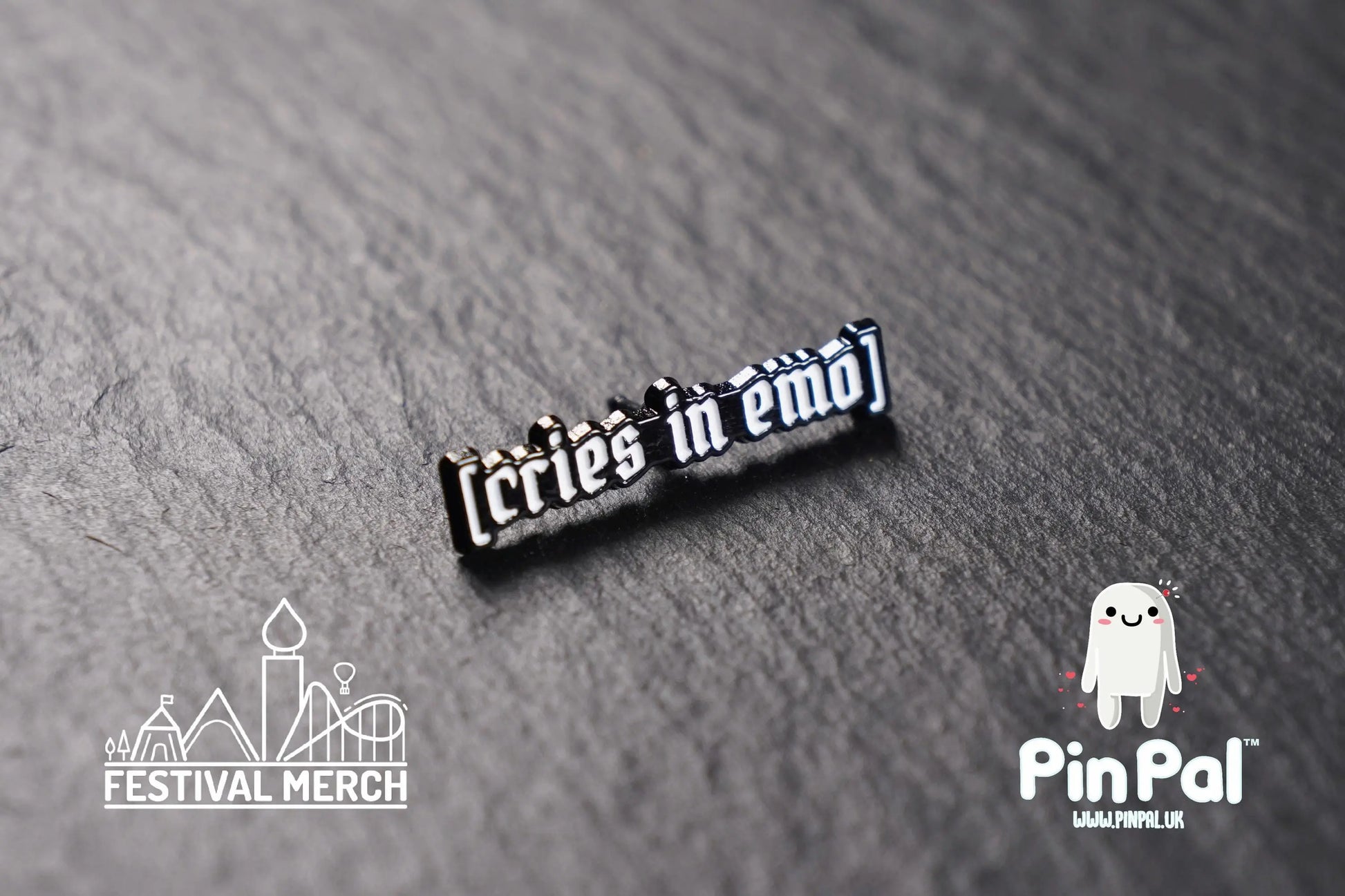 Funny Enamel Pin - PinPal UK147 - Pin Badges - Funny Gift, Music Gift, Anime Gift, Cute Gift, Positive gift, Cheeky Rude Gift, Unique Gift